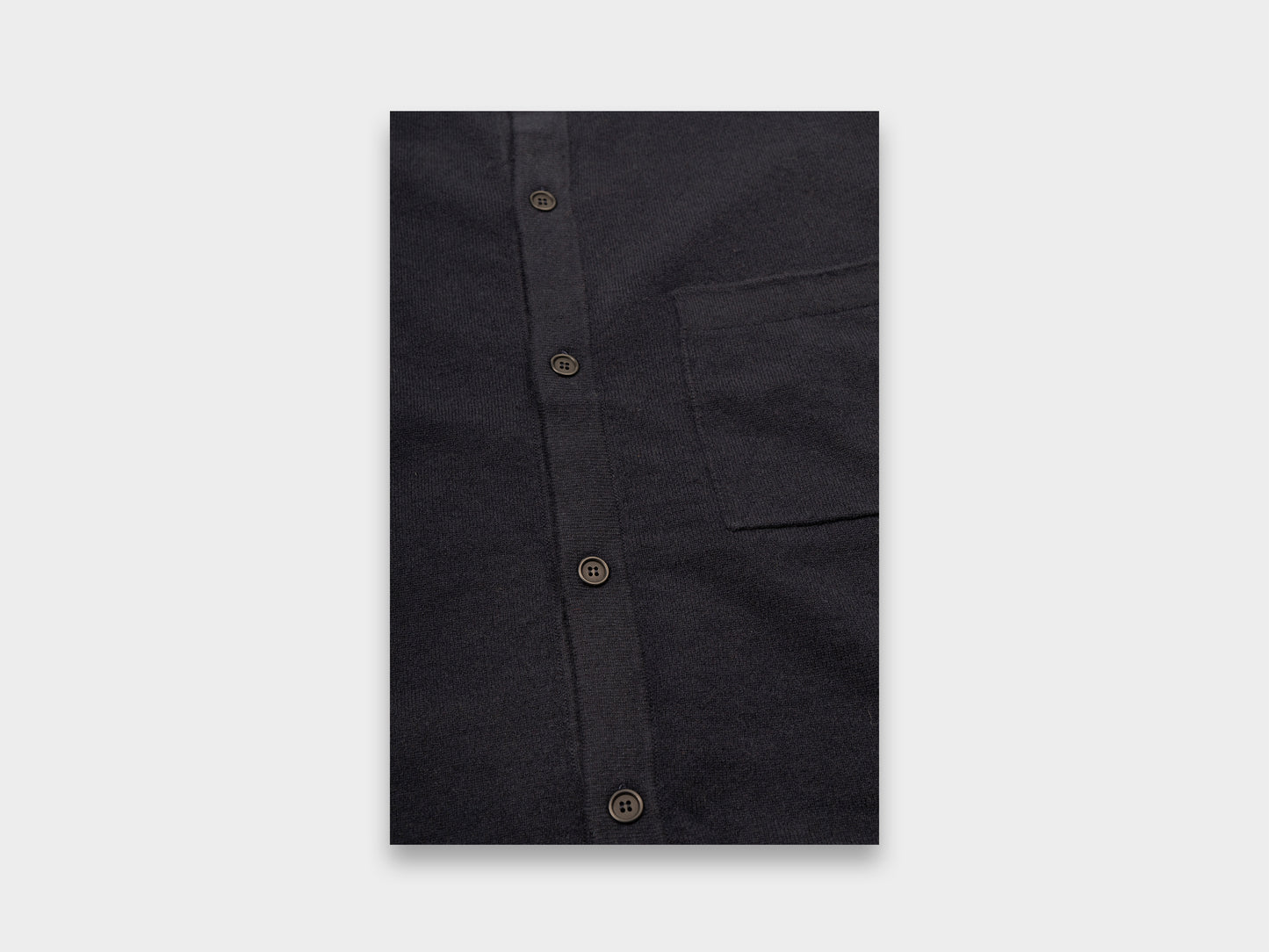 Evan Kinori Cashmere Button Down Navy