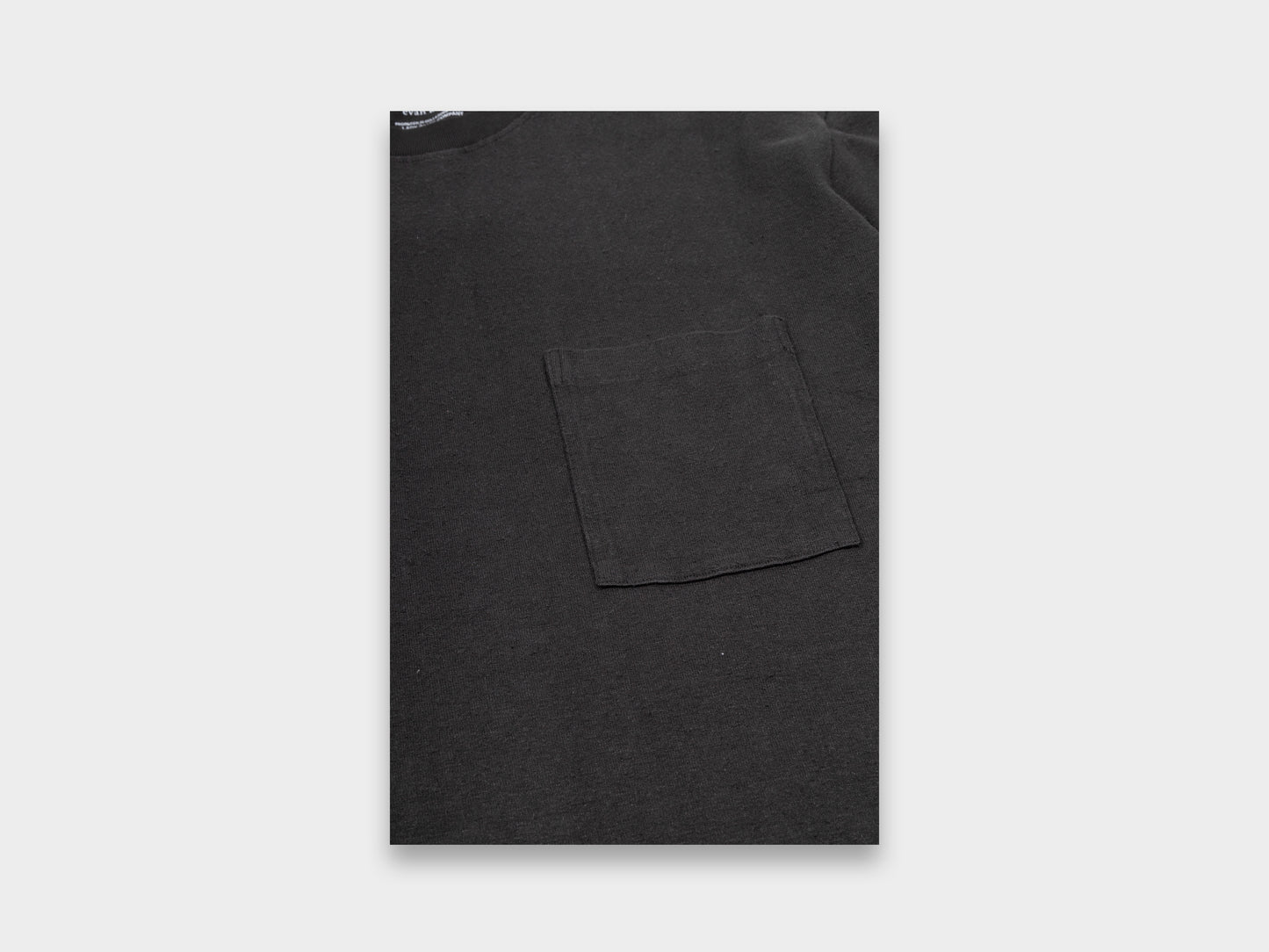 Evan Kinori Pocket Tee Black