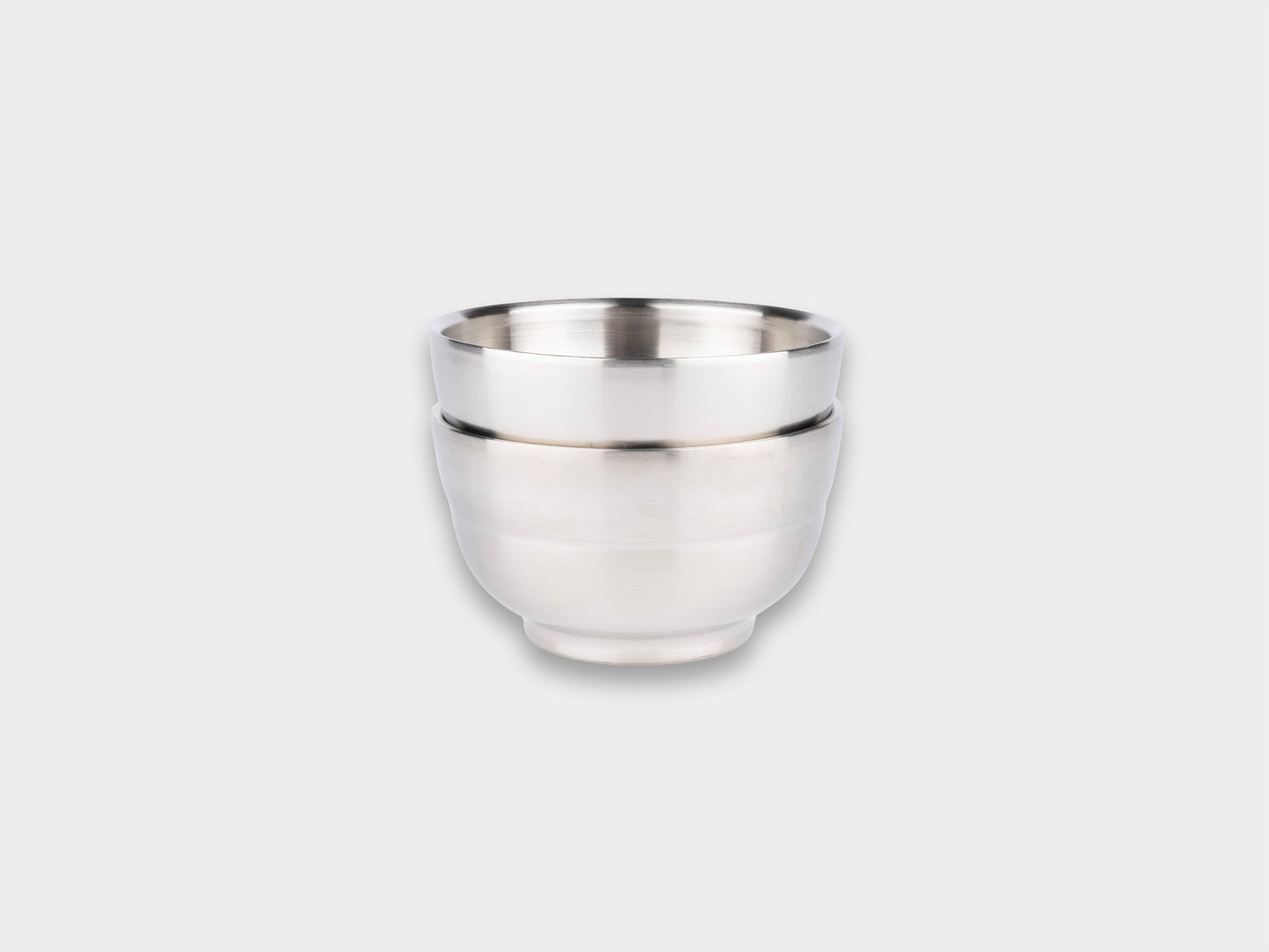 KM Stainless Double Wall Rice Bowl
