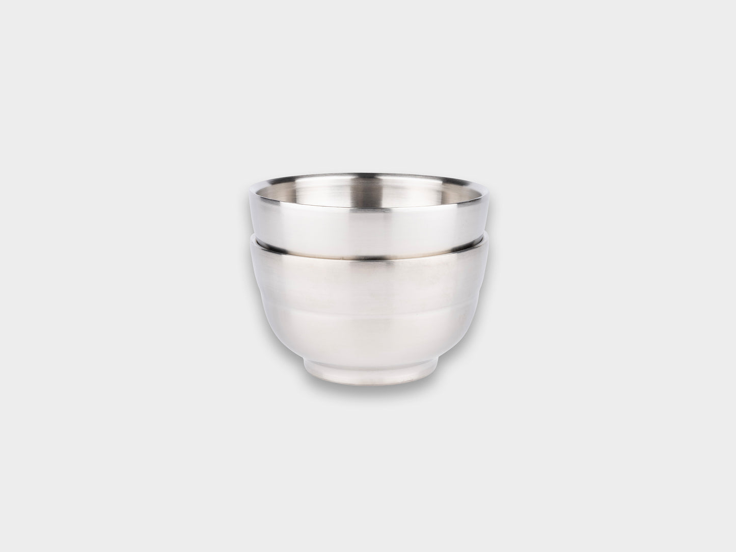 KM Stainless Double Wall Rice Bowl