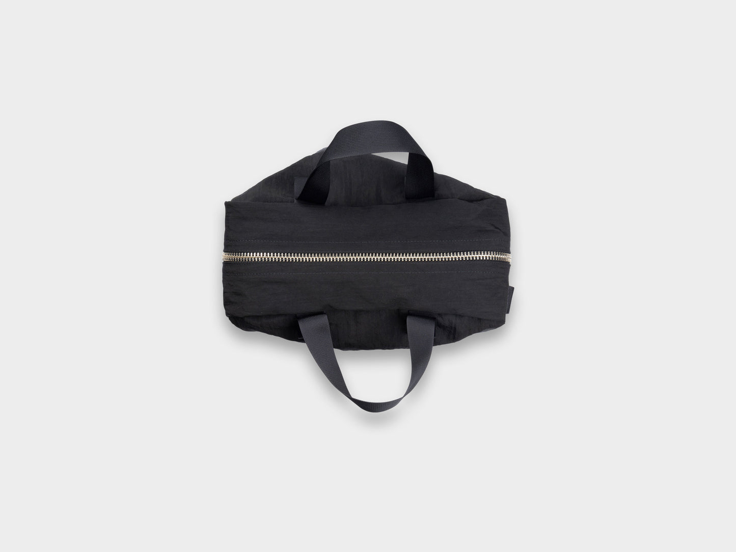 R0B0 "Zip Tote" Black Nylon
