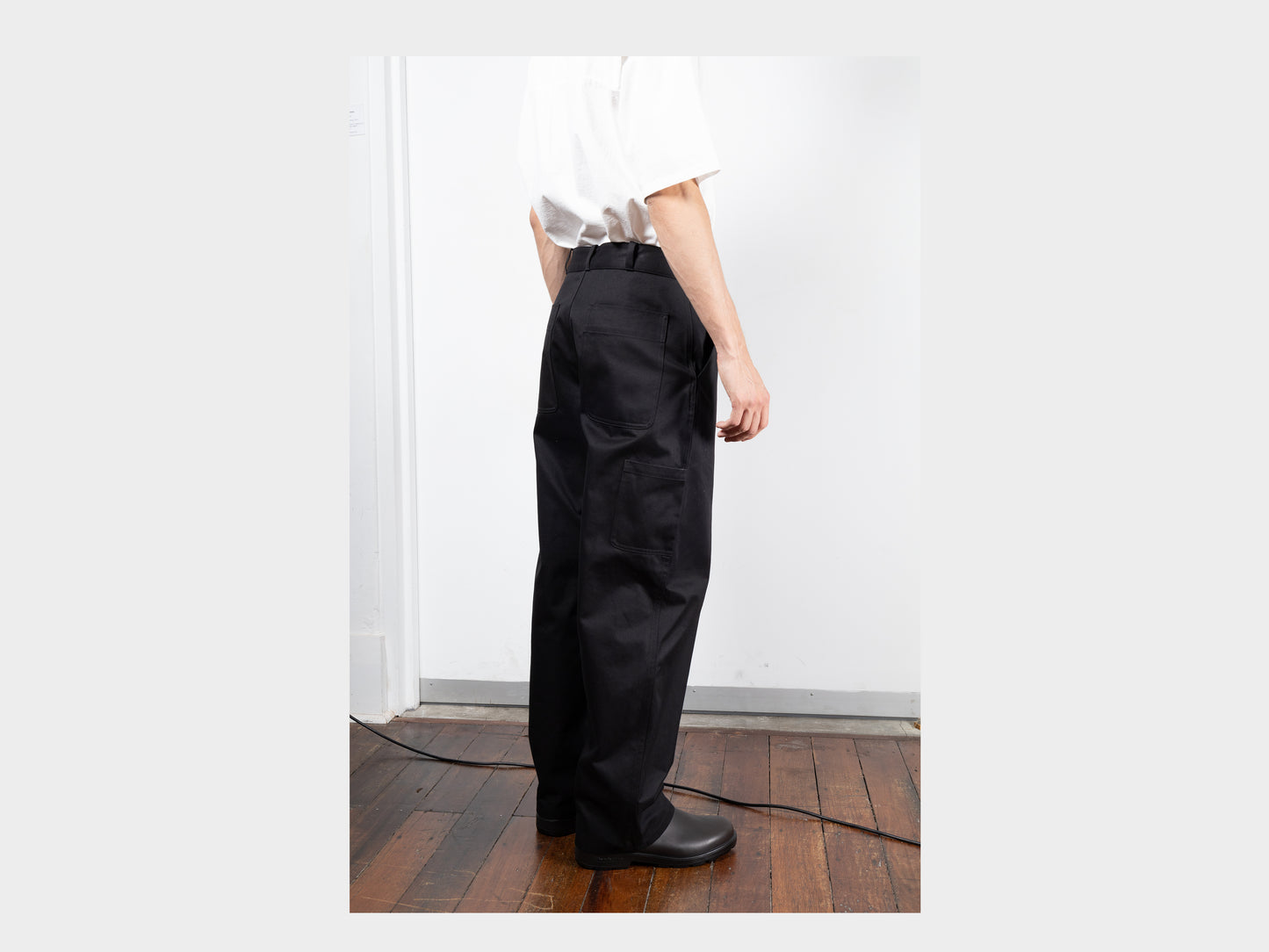 R0J6 "Jebok Pants" Black Work