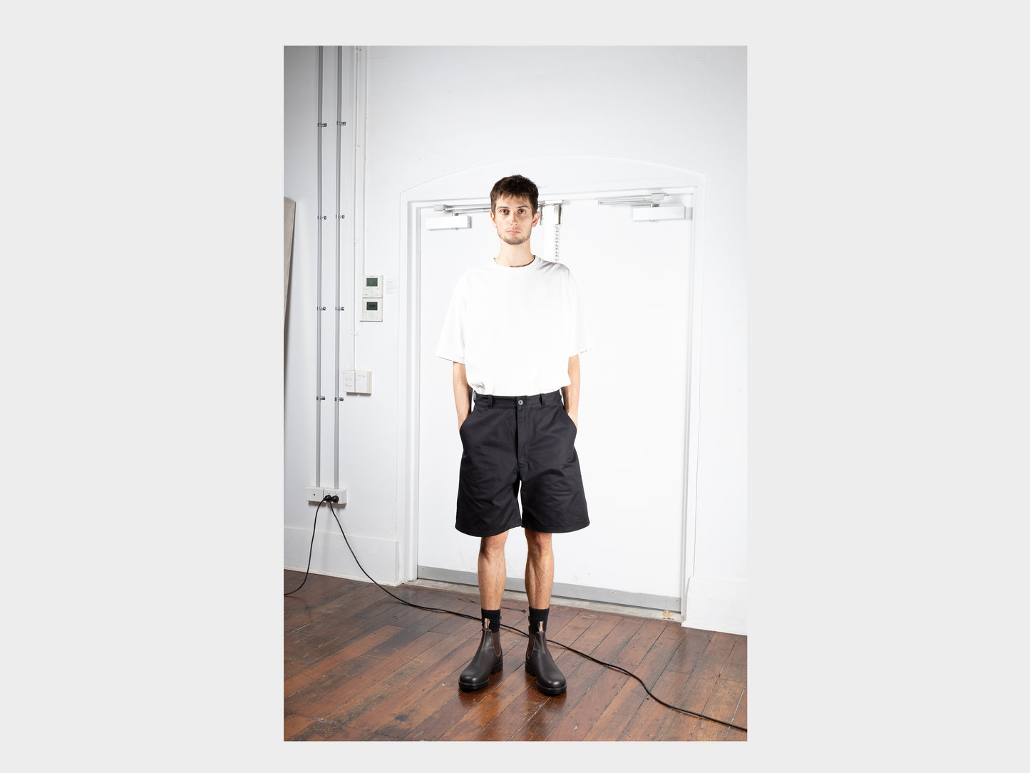 R0J7 "Jebok Shorts" Black Work
