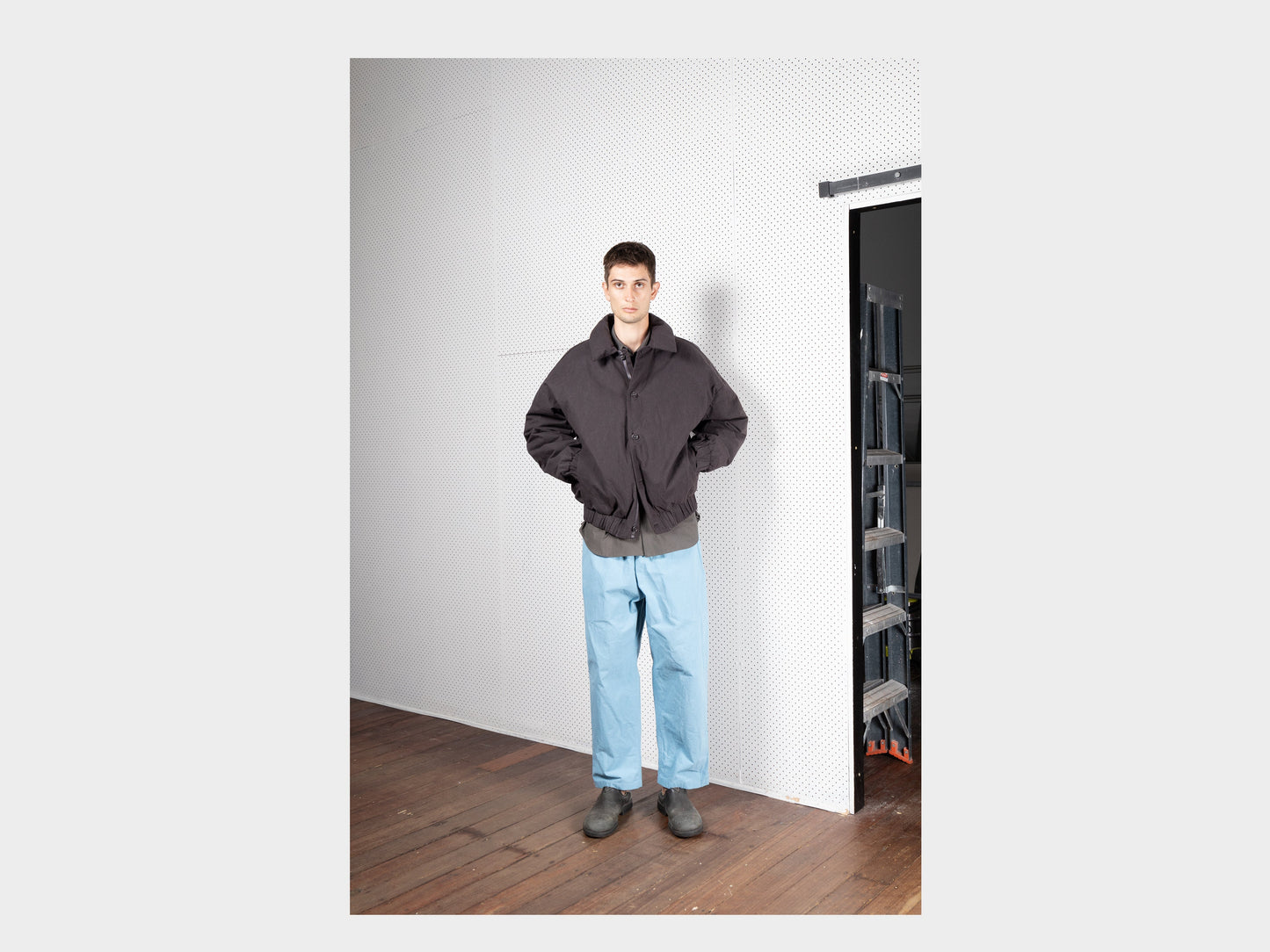 R0D3 "Down Blouson" Earth Wax