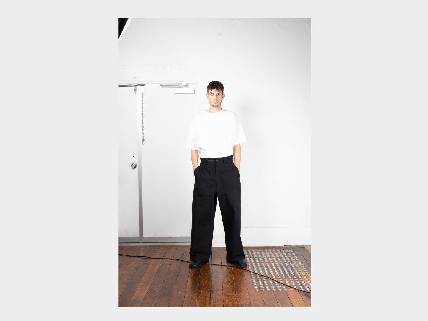 R19P8 "Sail Pants" Black Wash