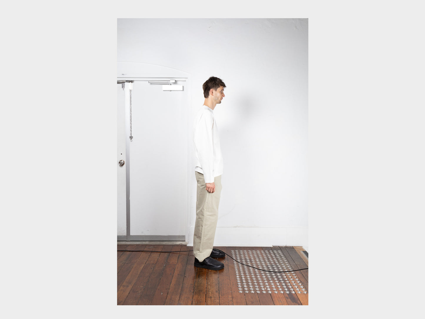 R19T3 "Big T-Shirt Long-Sleeve" White