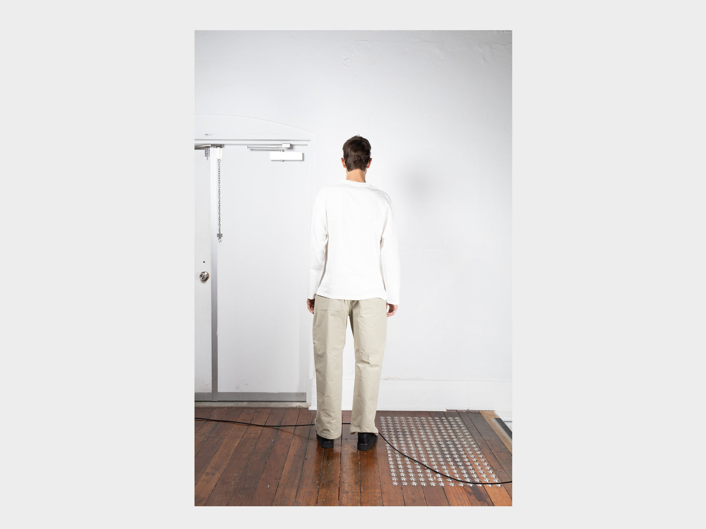 R19T3 "Big T-Shirt Long-Sleeve" White