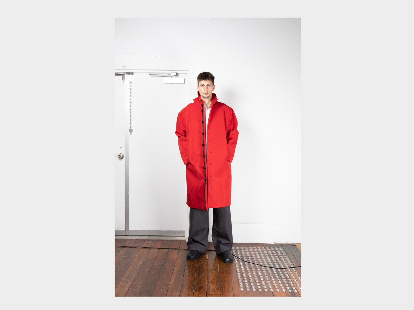 R19Y1 "Gill Coat" Waratah Nylon