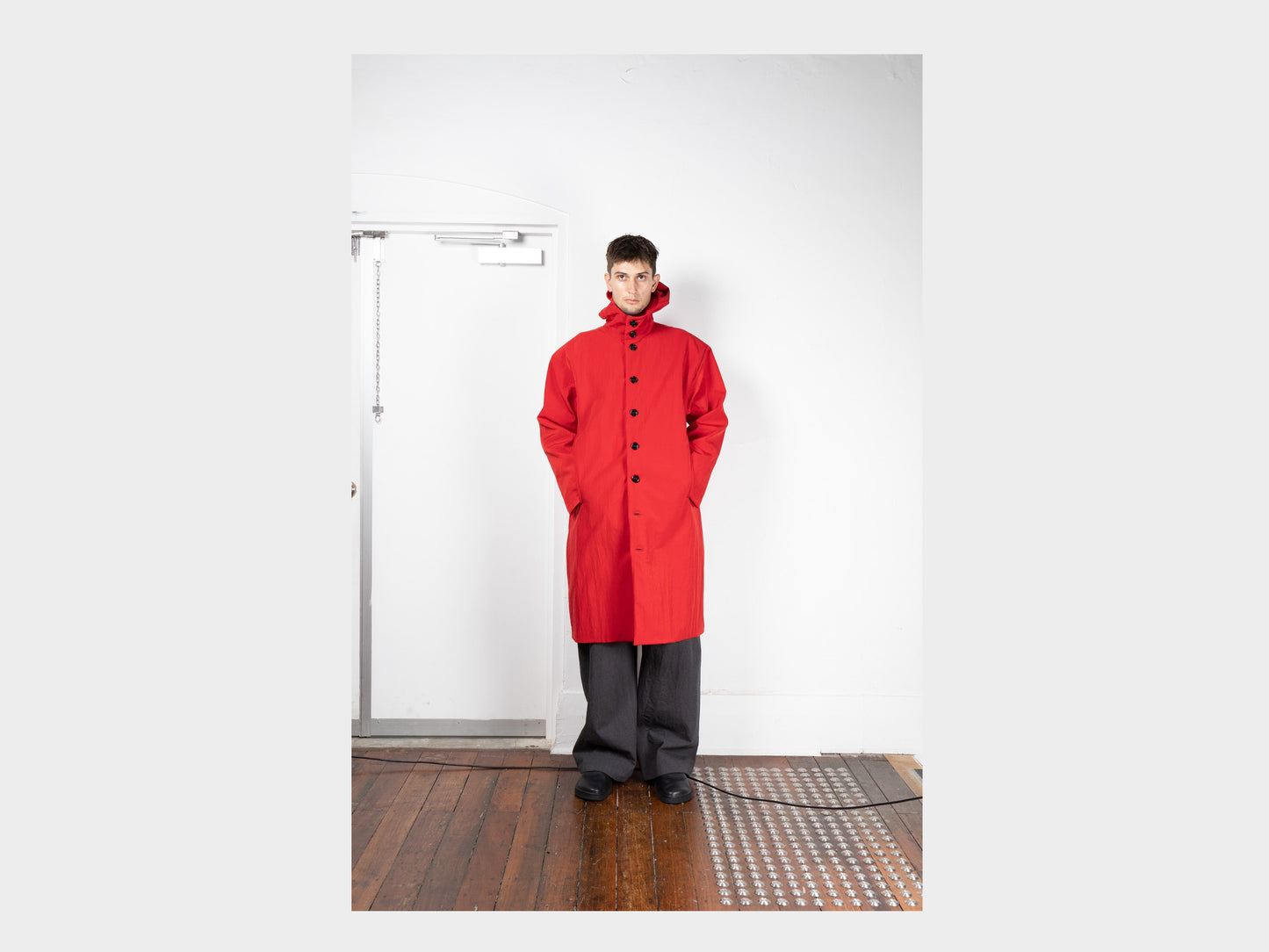R19Y1 "Gill Coat" Waratah Nylon