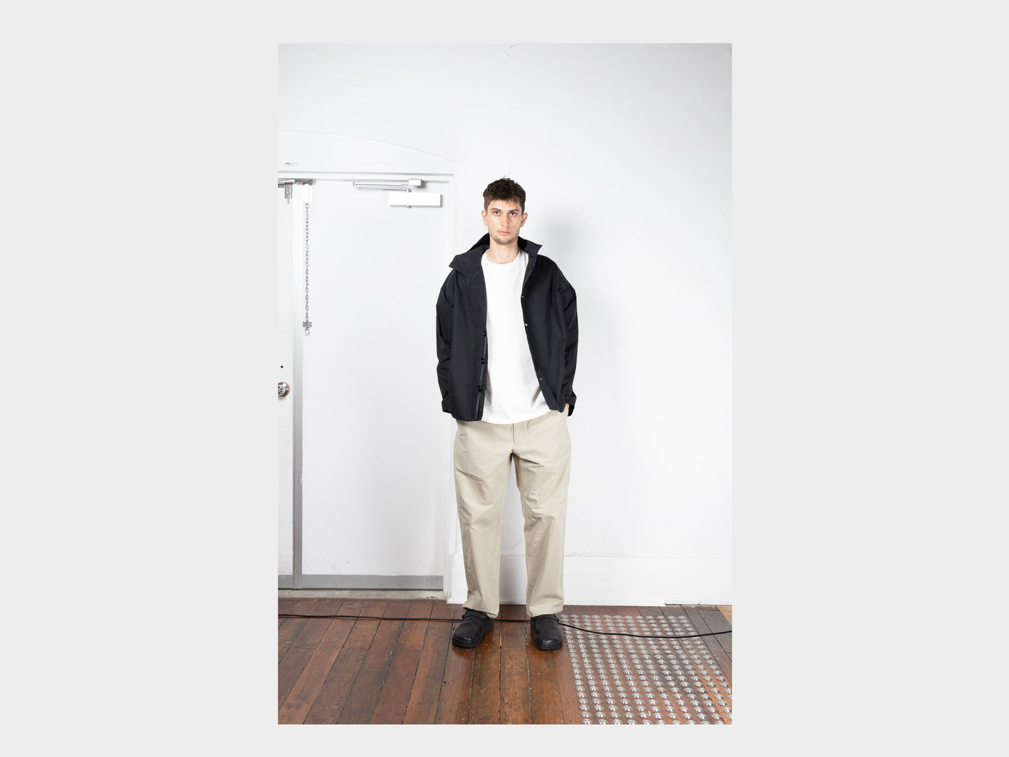 R19Y3 "Gill Jacket" Black Master Shield