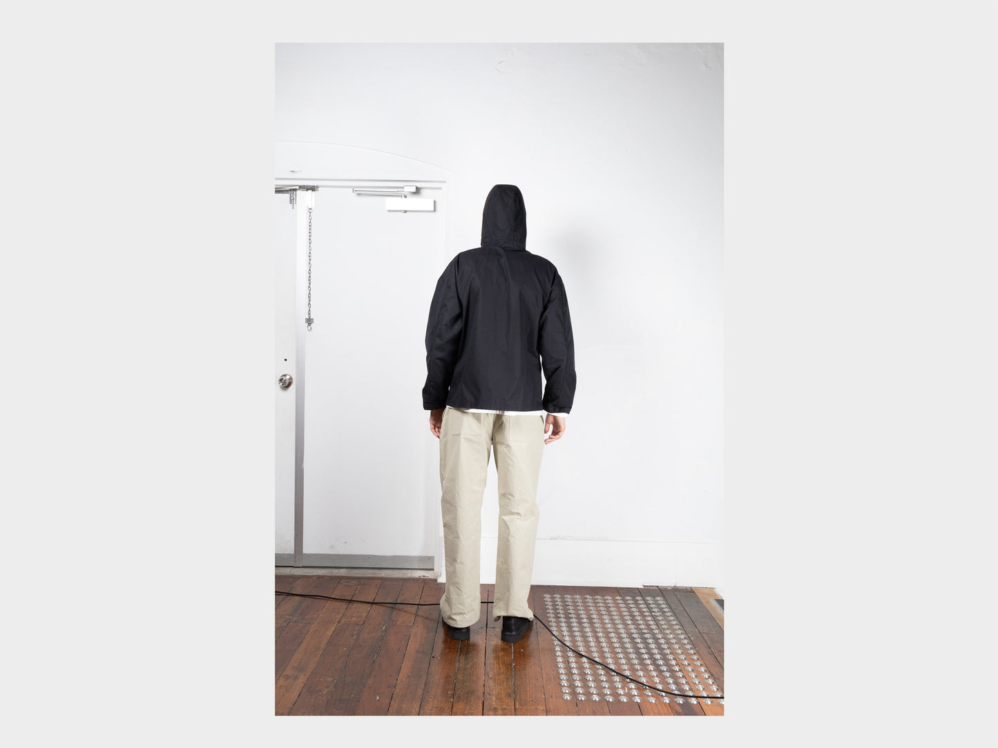 R19Y3 "Gill Jacket" Black Master Shield
