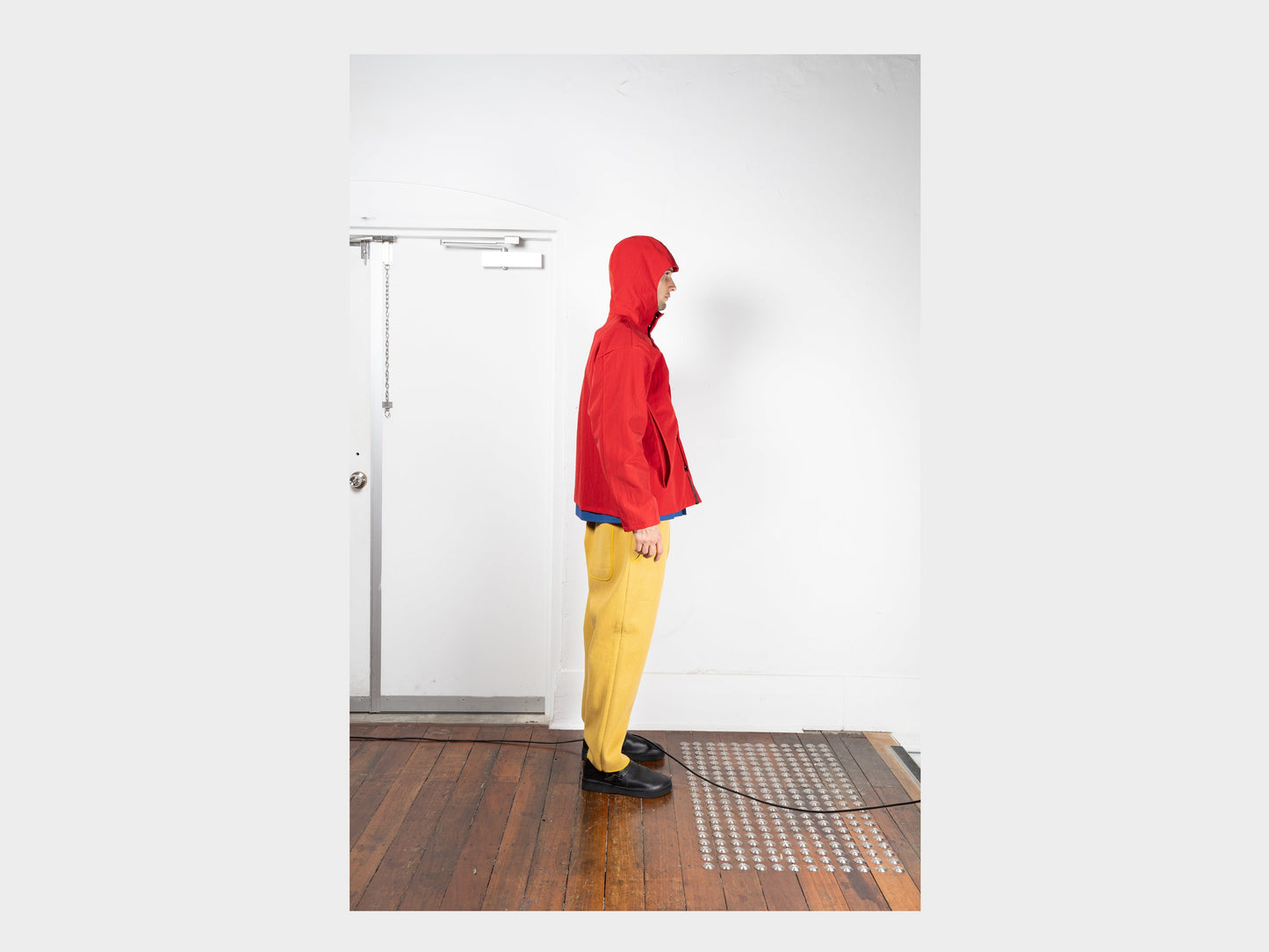 R19Y3 "Gill Jacket" Waratah Nylon