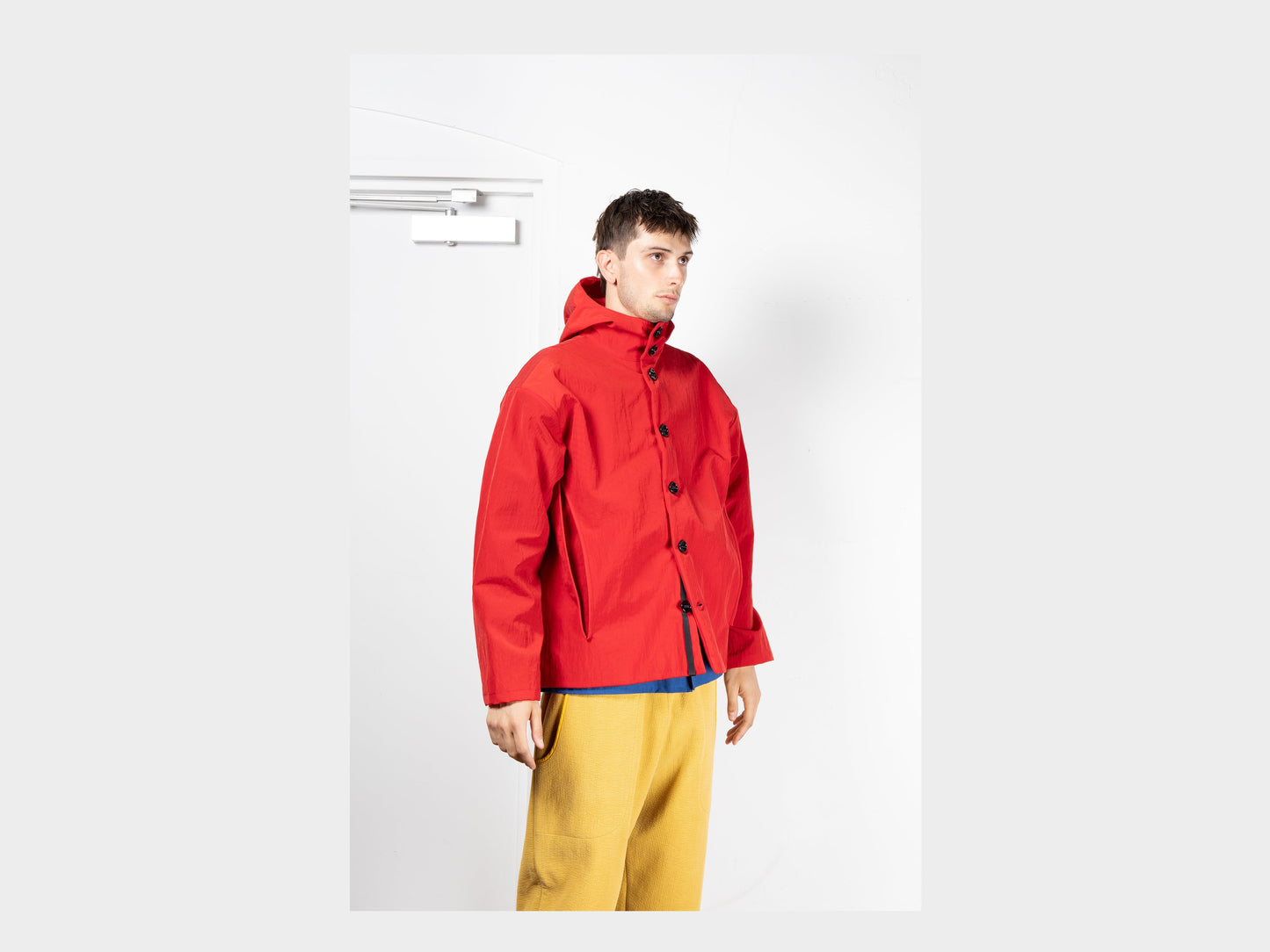 R19Y3 "Gill Jacket" Waratah Nylon