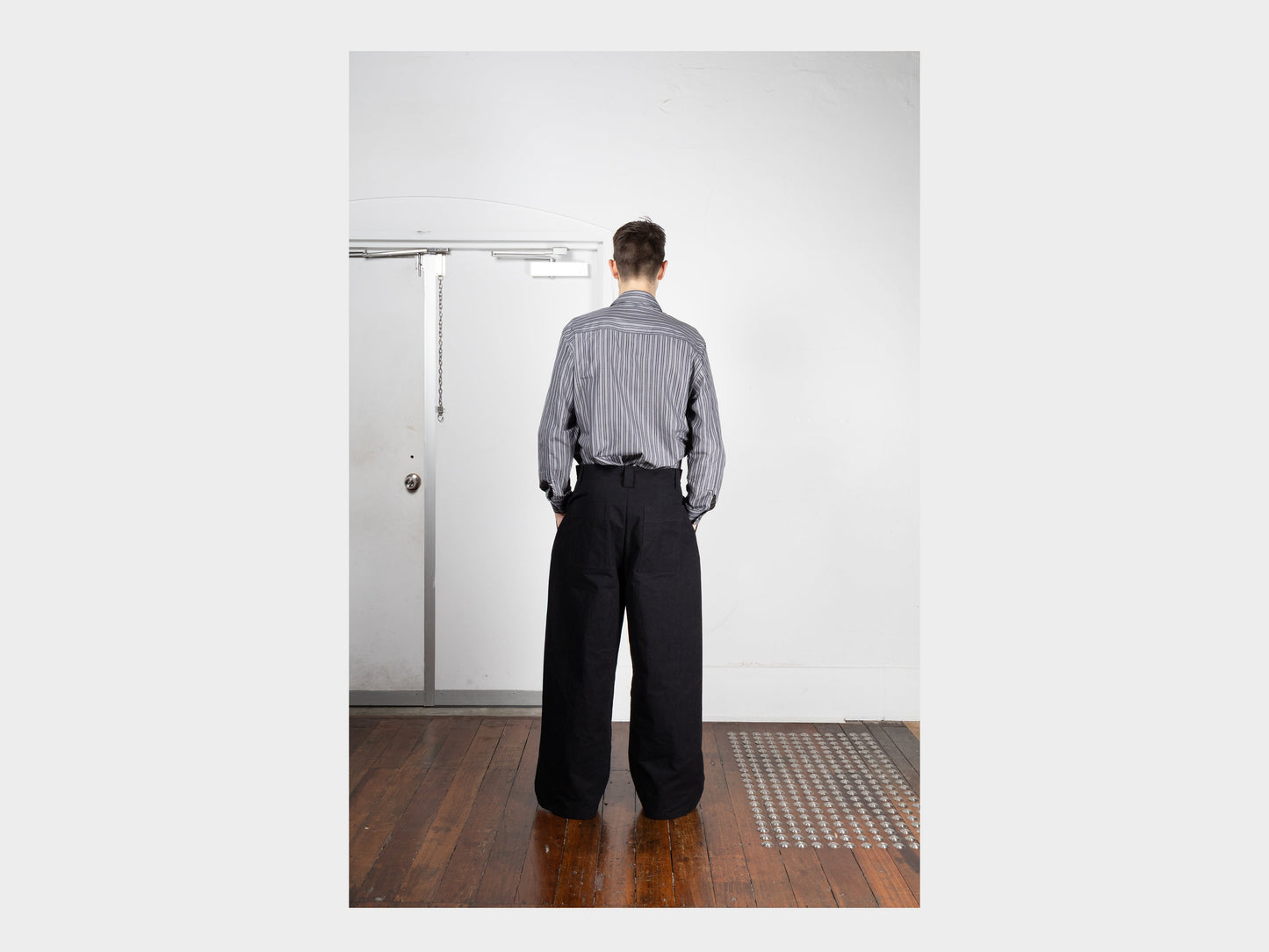 R20P8 "Sail Pants" Black Wax