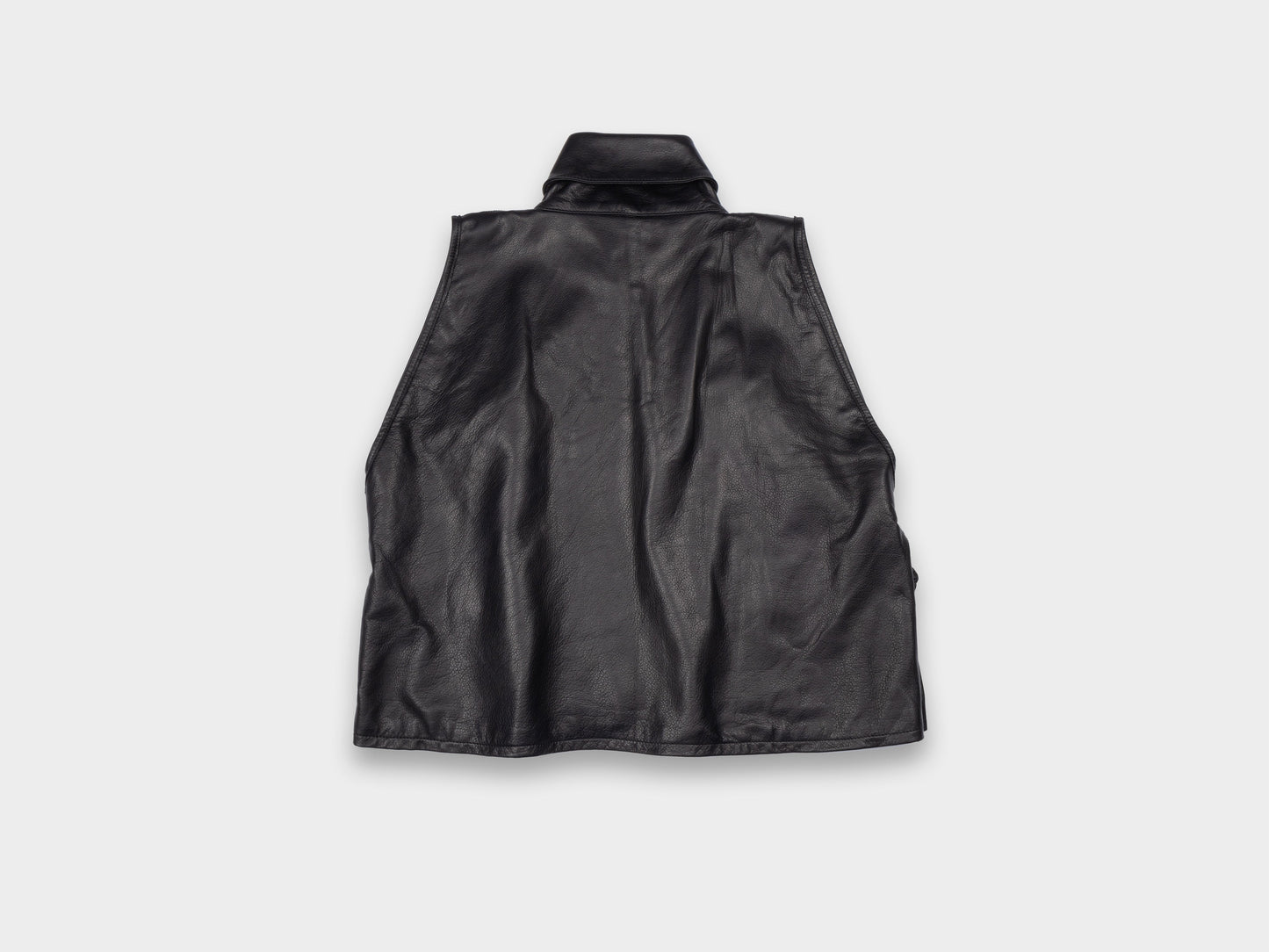 W-R17L8 "Jeogori Wrap" Black Eco Cowhide