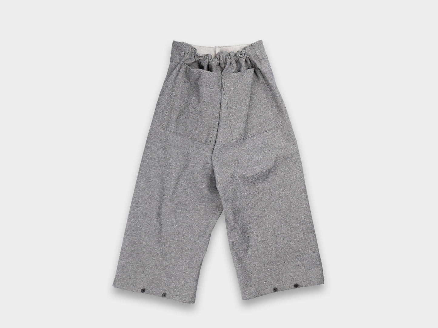W-R19P3 "Bucket Pants" Stone Twill