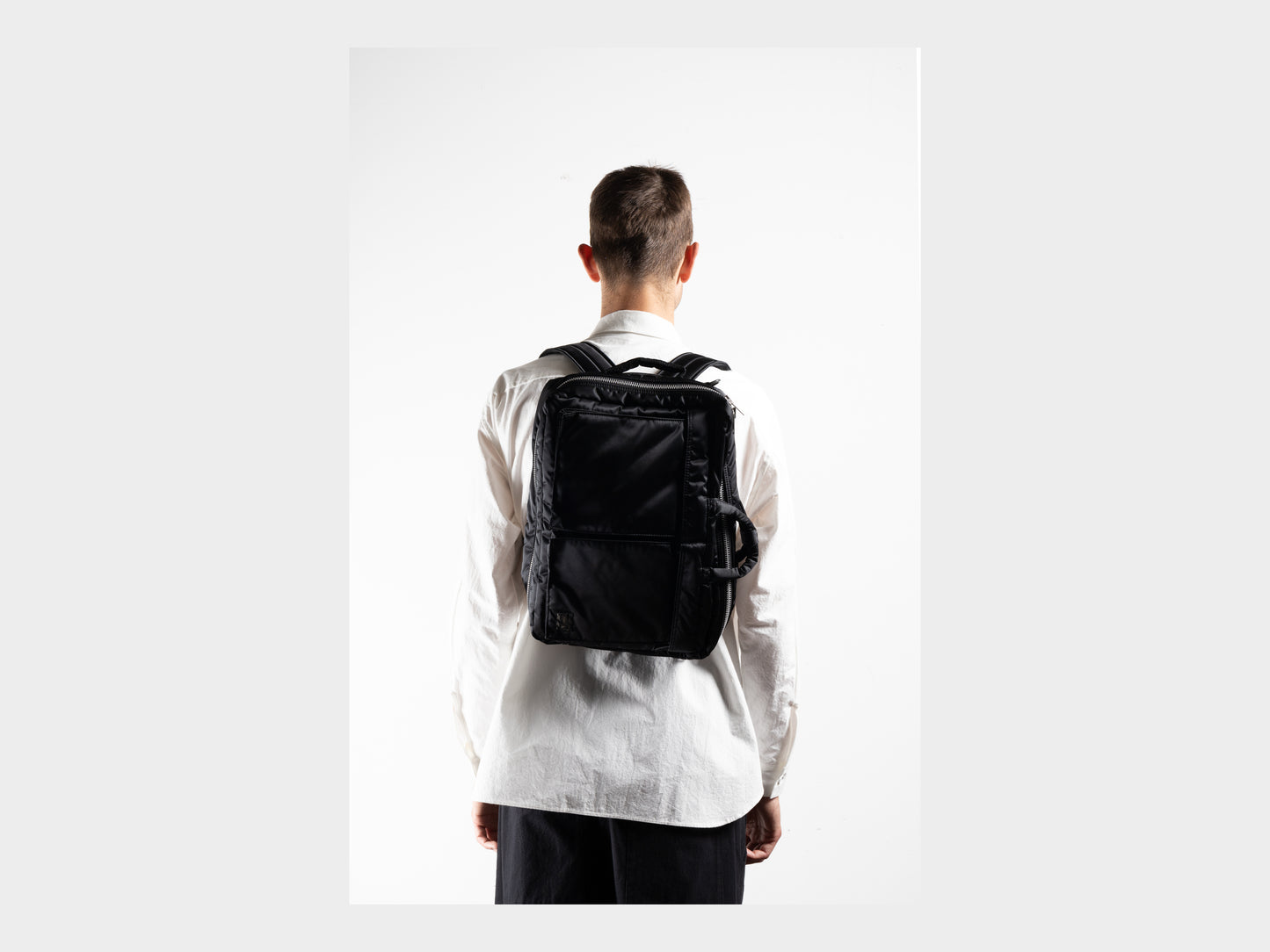 Porter Tanker 3-Way Briefcase Black