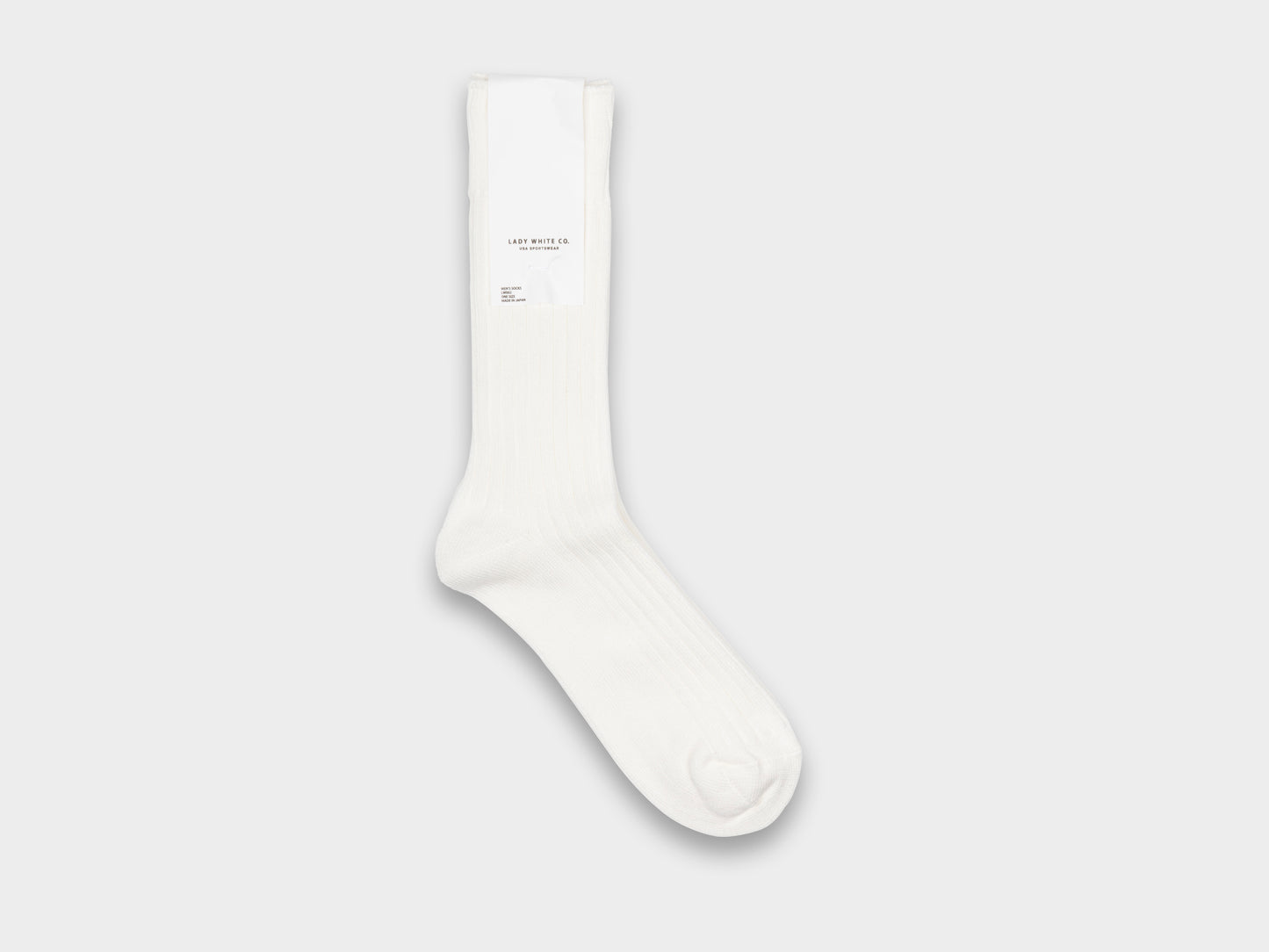 Lady White Co. Athletic Sock White