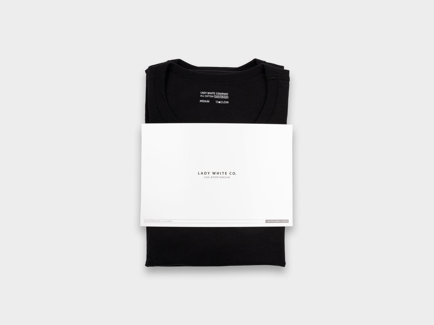 Lady White Co. 2-Pack Black