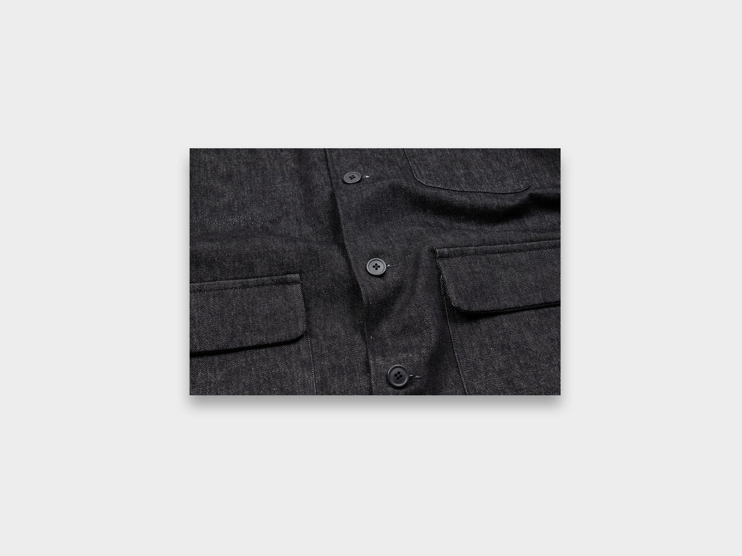 R16J2 "Jebok Jacket" Black Slub Denim