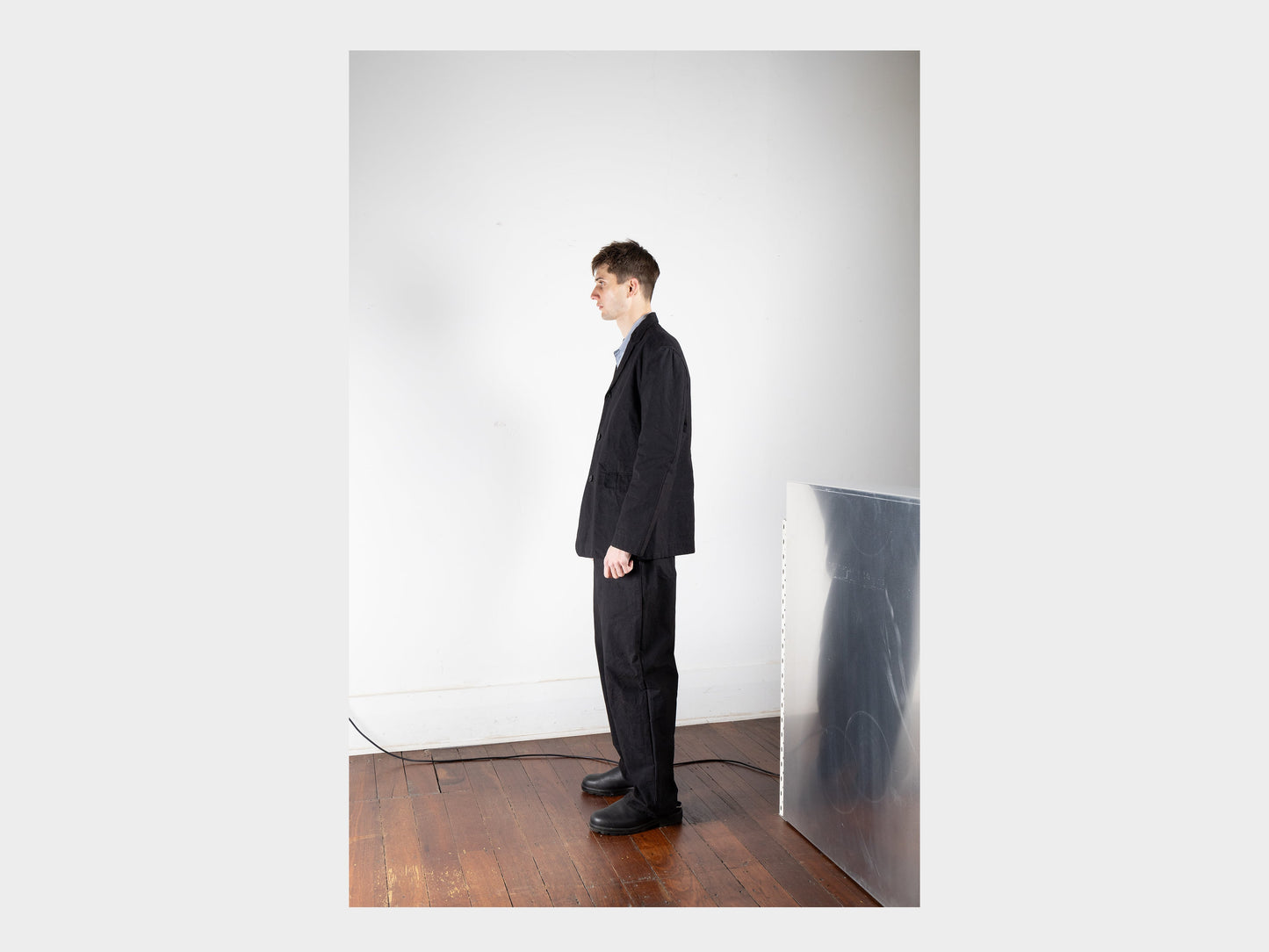 R16Y2 "Suit Jacket" Black Wax