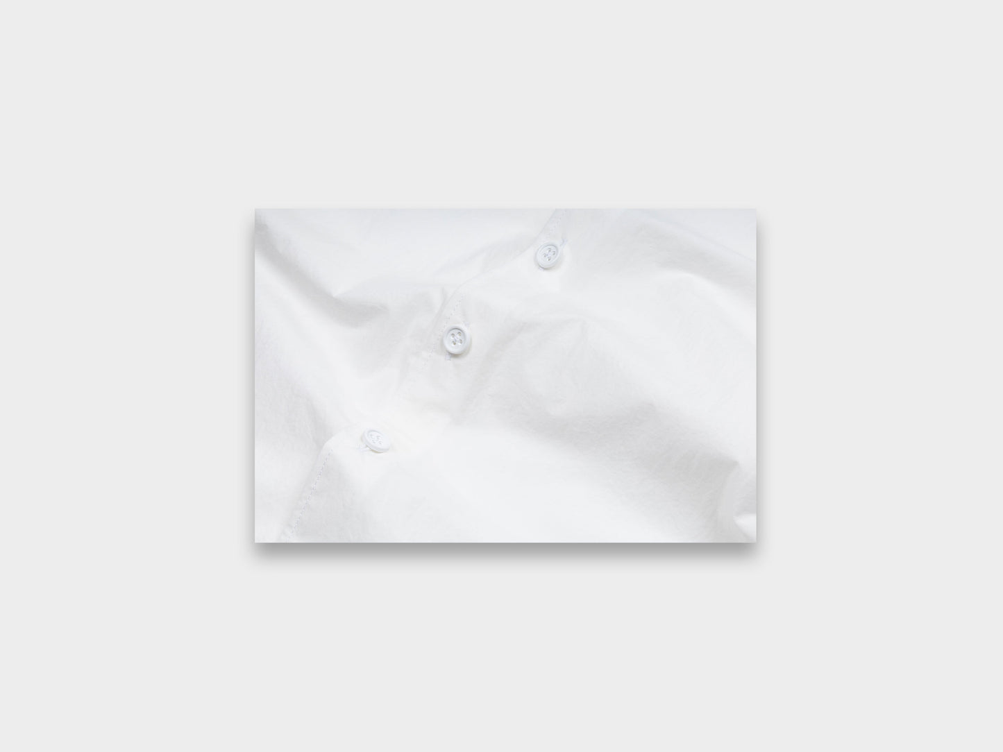 W-R16A1 "Shirt Dress" White Summer