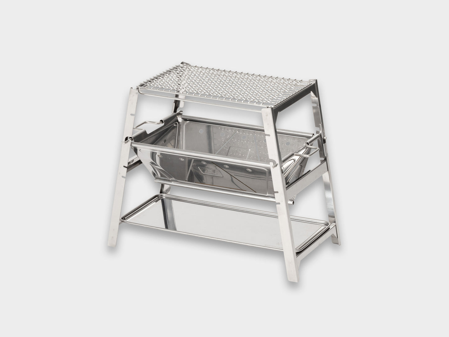 Snow Peak Stainless Half Pro Grill