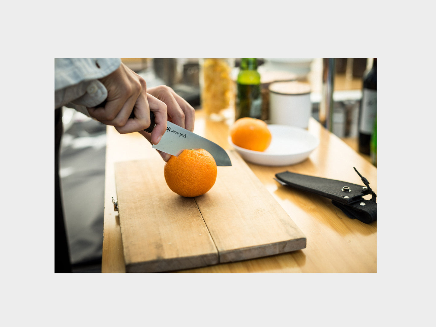 Snow Peak Chopping Board Set L