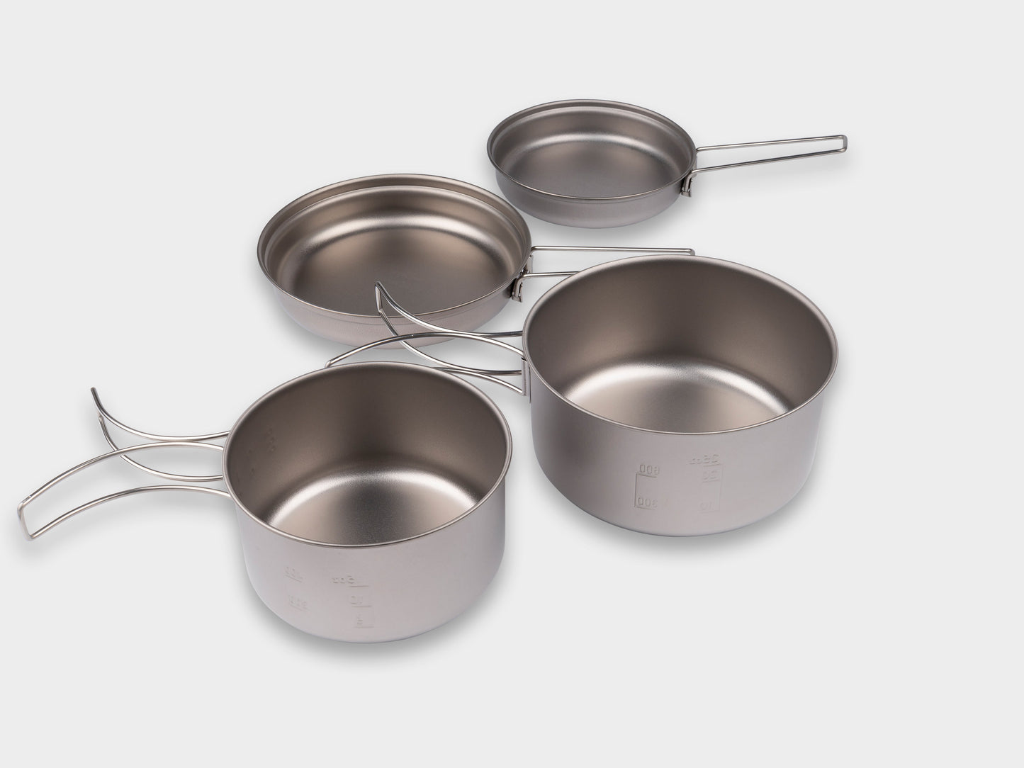 Snow Peak Multi Compact Cookset Titanium