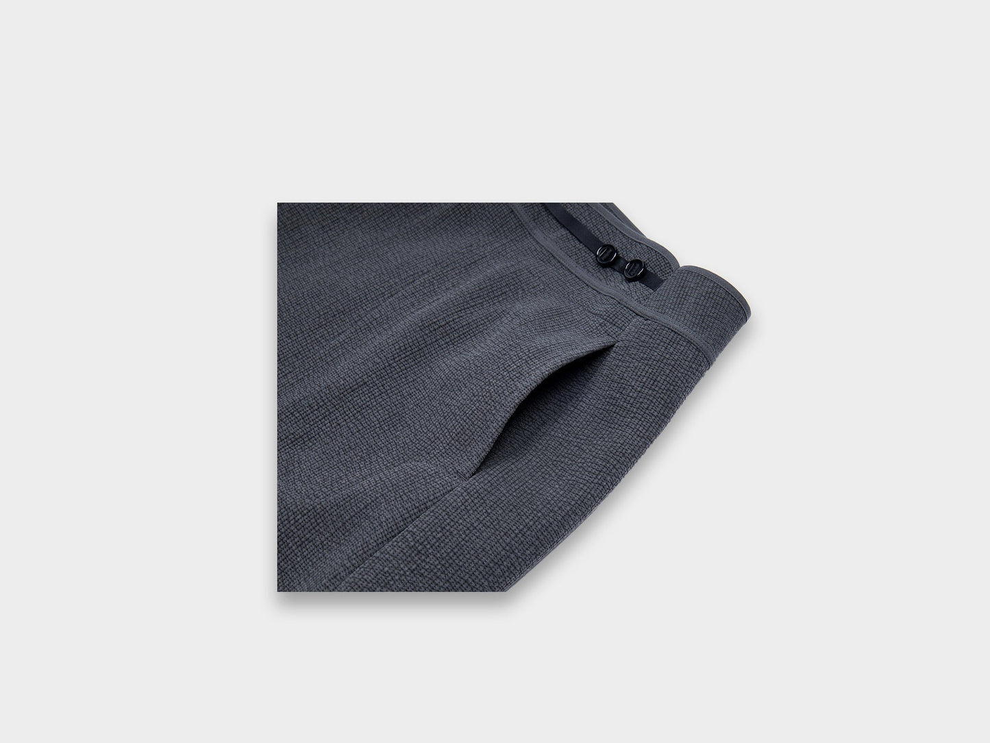 W-R9O6 "Wrap Skirt" Black Ash