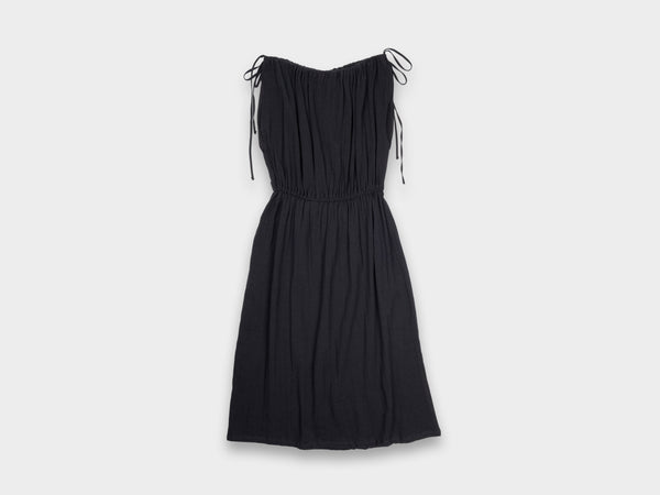 Baserange Diph Dress Black