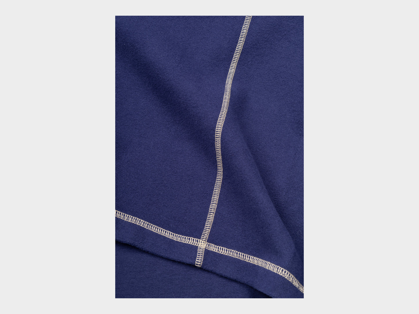 Cav Empt DBL Knit Long Sleeve Polo Navy