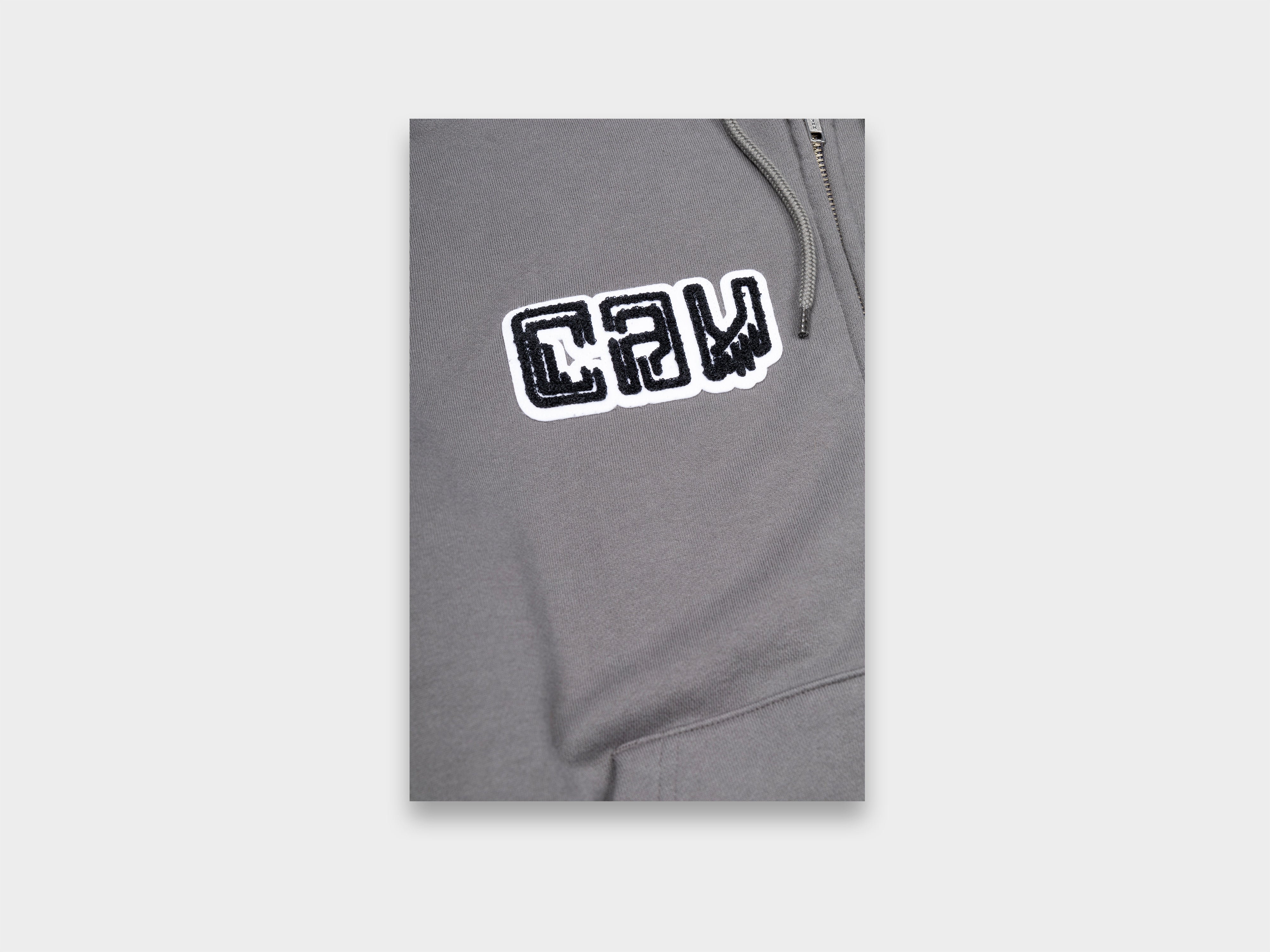 Cav Empt Embroidery Zip Hoody – MAN-TLE