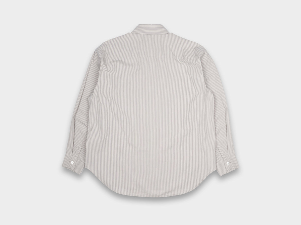 Evan Kinori Big Shirt Organic Cotton Stripe