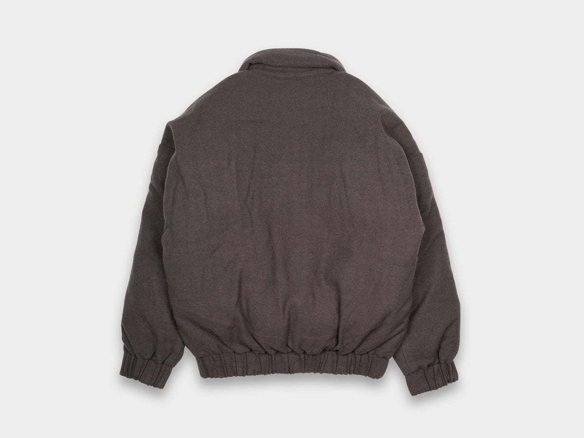 EKD3 "Down Blouson" Heavy Wool / Linen Herringbone