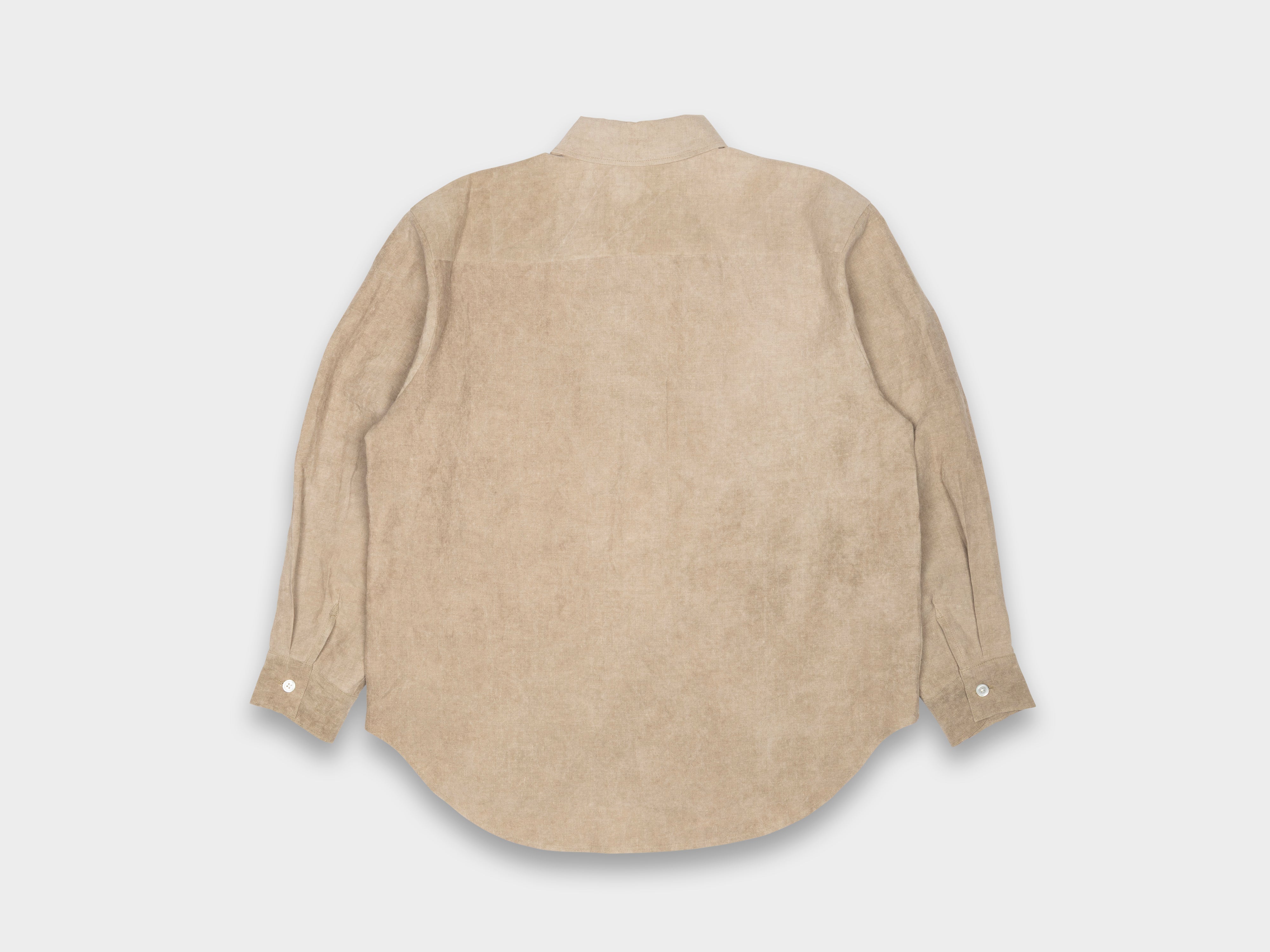 Evan Kinori Big Shirt Cold Dyed Hemp – MAN–TLE