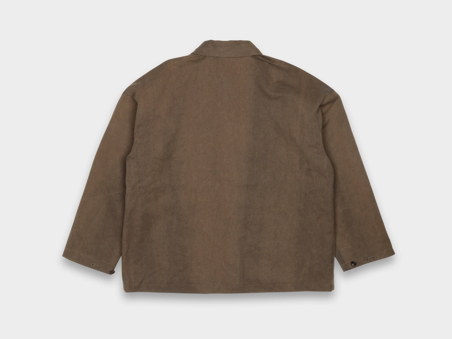 Evan Kinori Field Shirt Two Sumi Cotton / Washi Canvas
