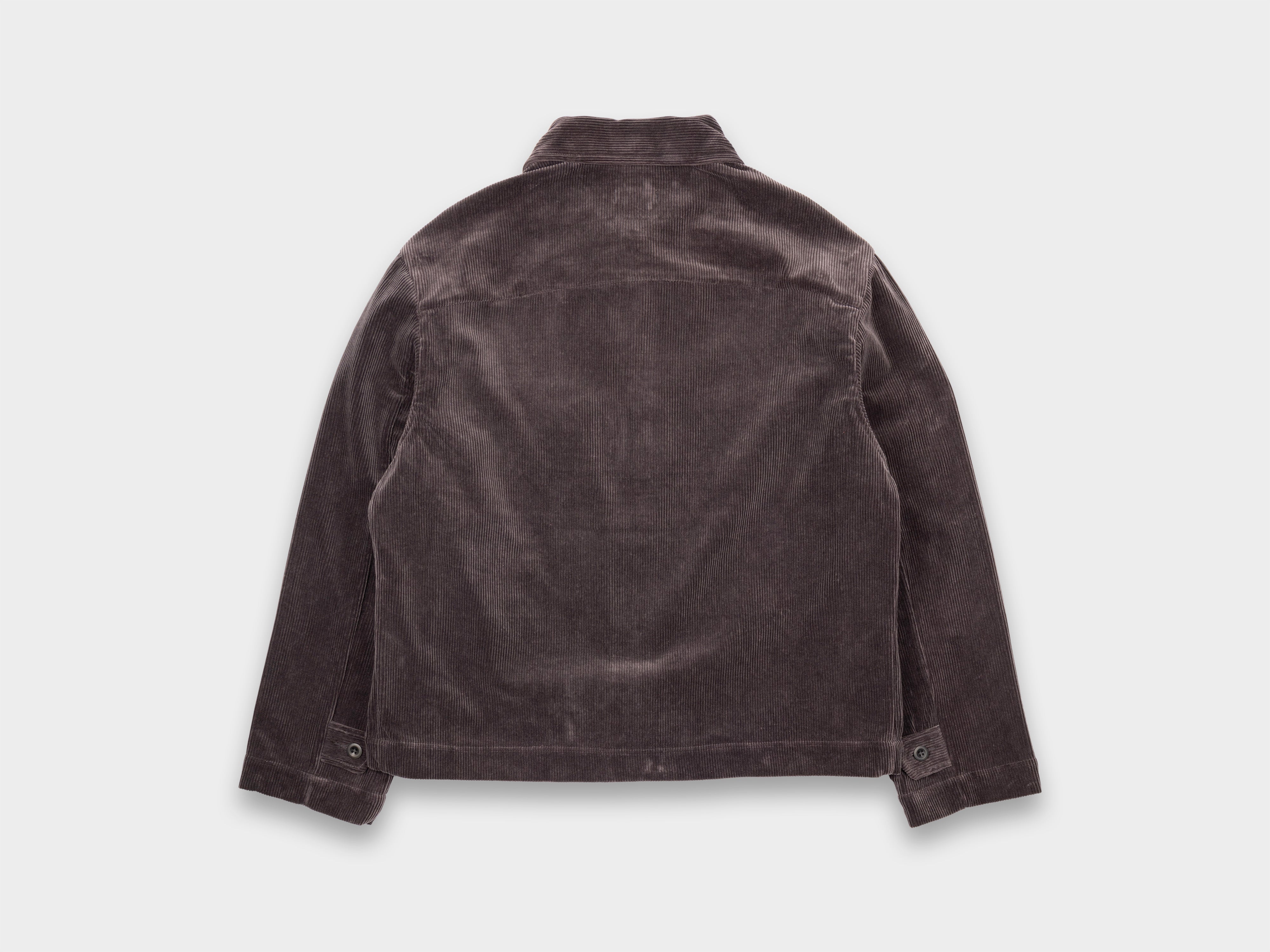 evan kinori／Cotton Corduroy Zip Jacket | www.rosettatranslate.com