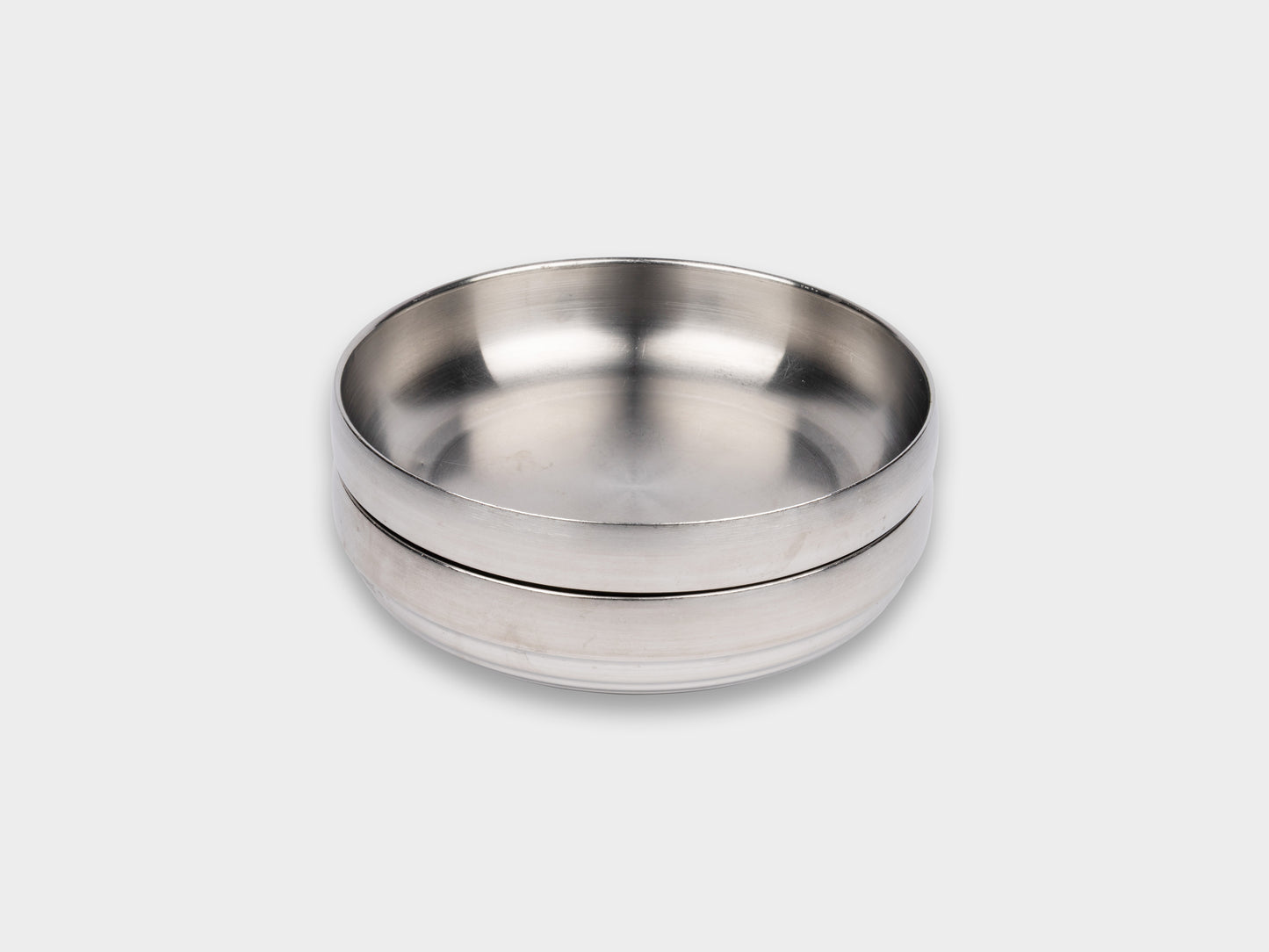 KM Stainless Insulated Shallow Bowl Used