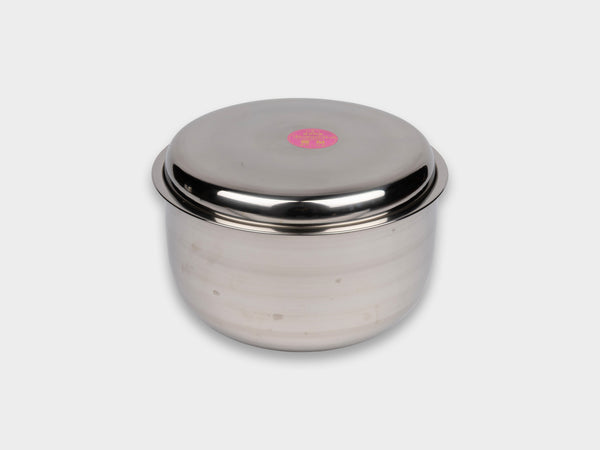 KM Stainless Round Food Storage L