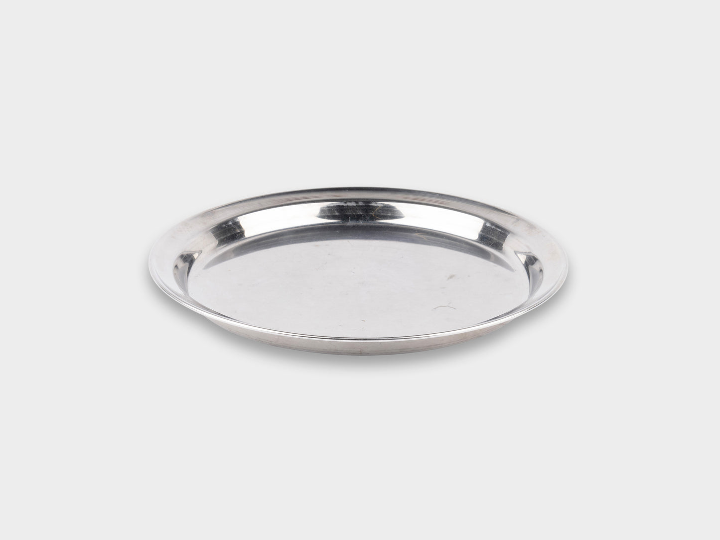 KM Stainless Serving Platter Used