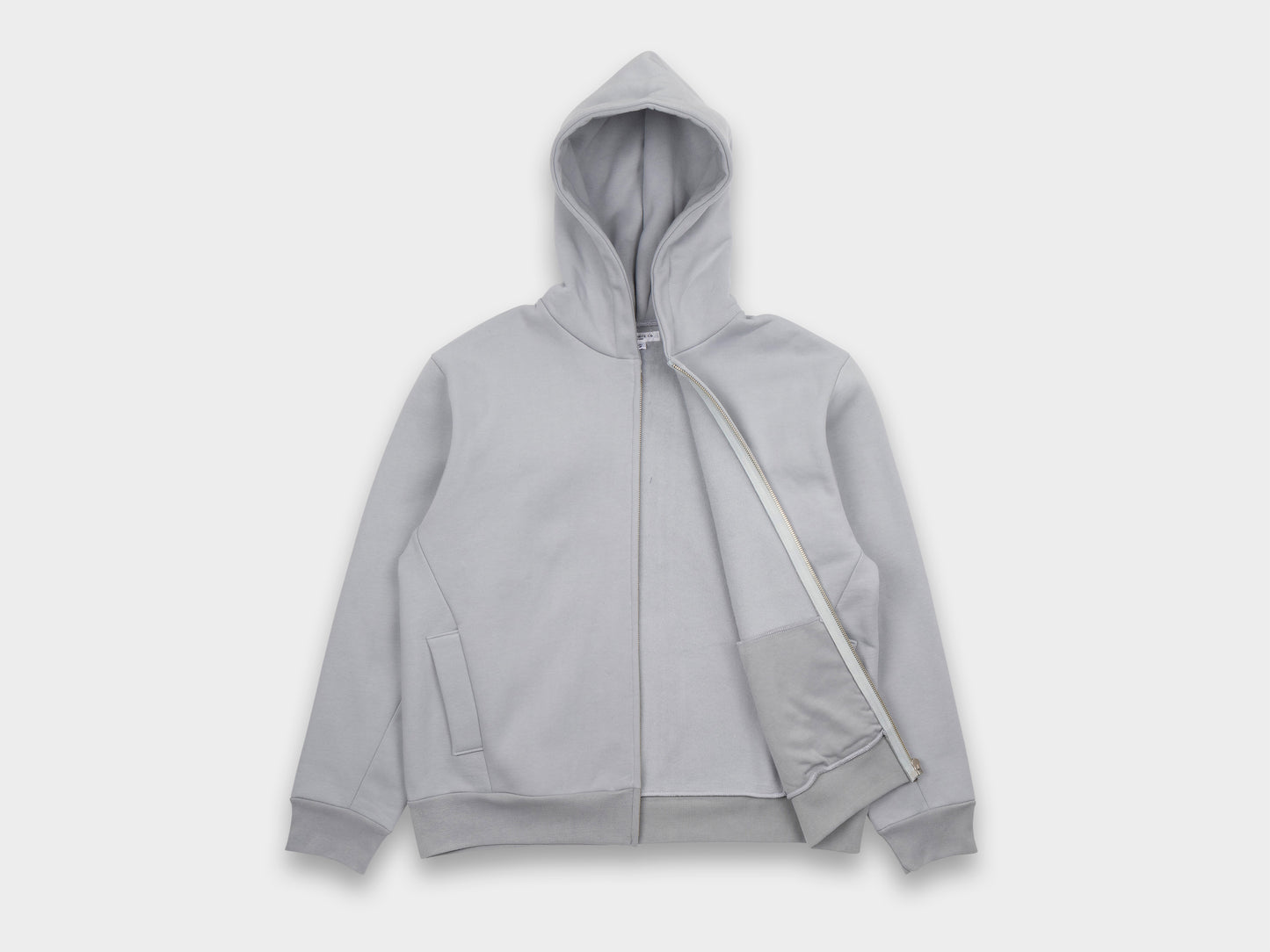 Lady White Co. Heavy Zip Up Foggy Blue