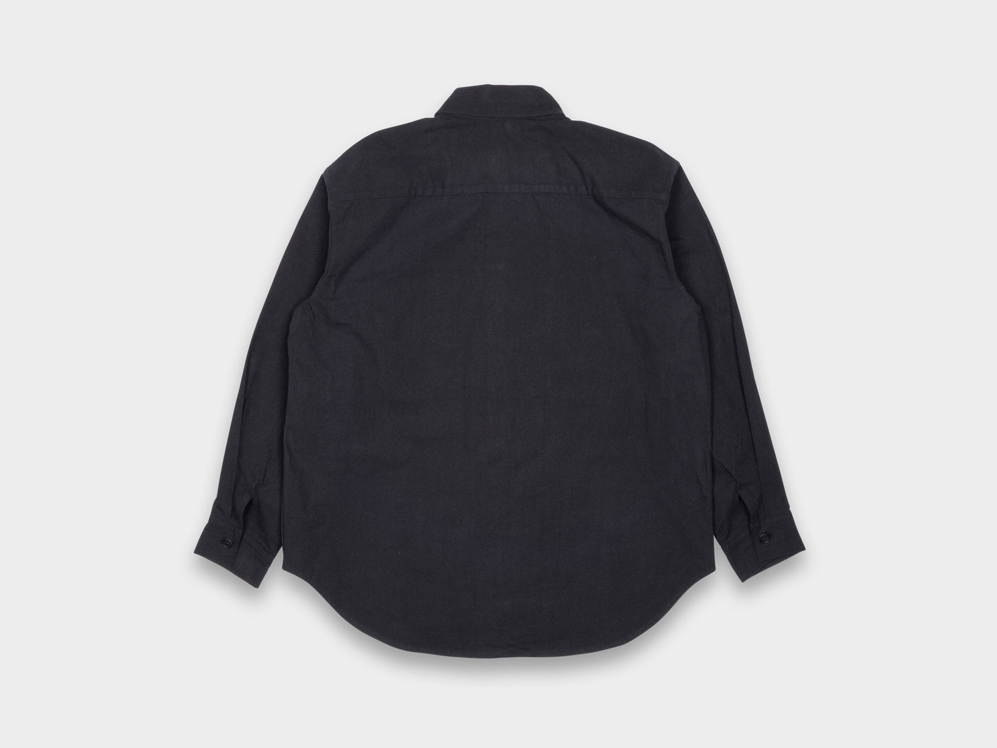 Evan Kinori Big Shirt MAN–TLE Black Wash