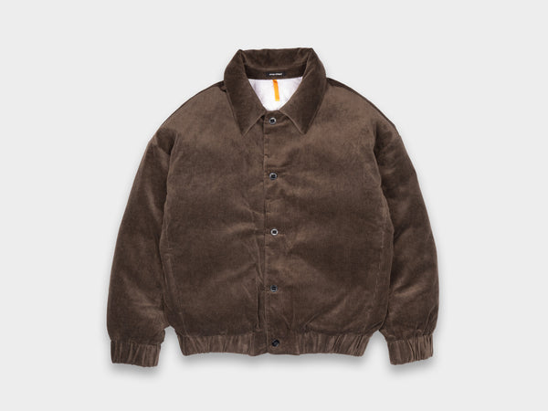 EKD3 "Down Blouson" Sumi Ink Corduroy