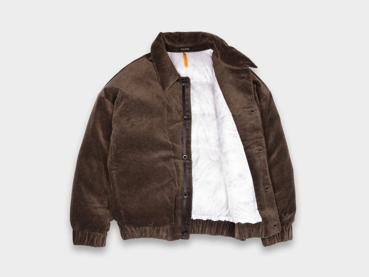 EKD3 "Down Blouson" Sumi Ink Corduroy
