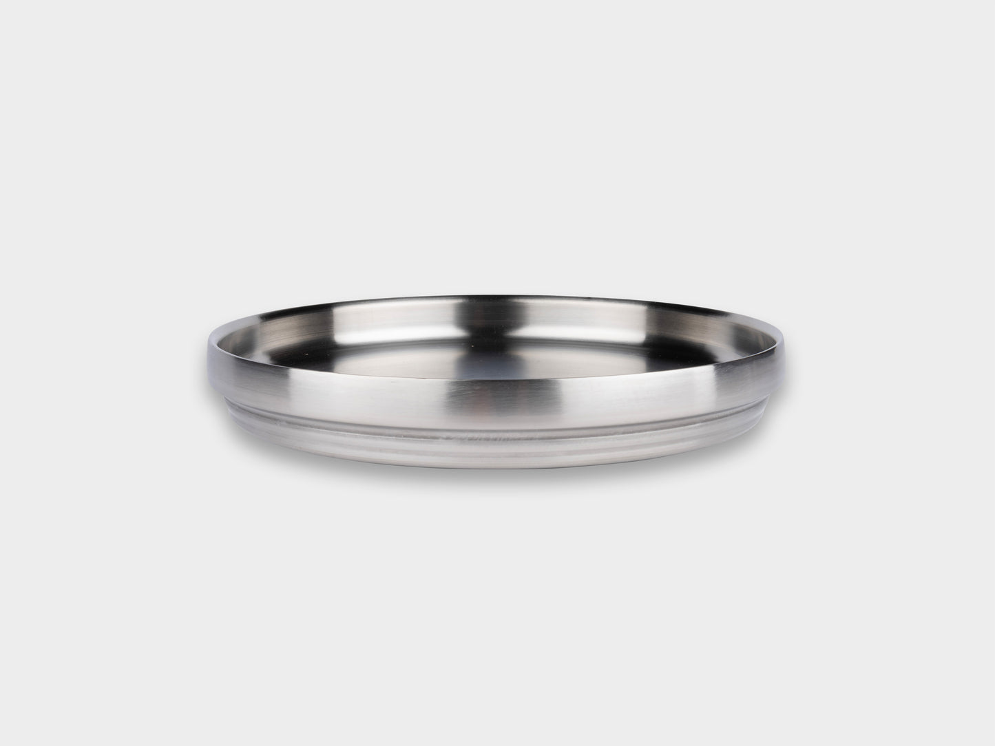 KM Stainless Double Wall Dish L