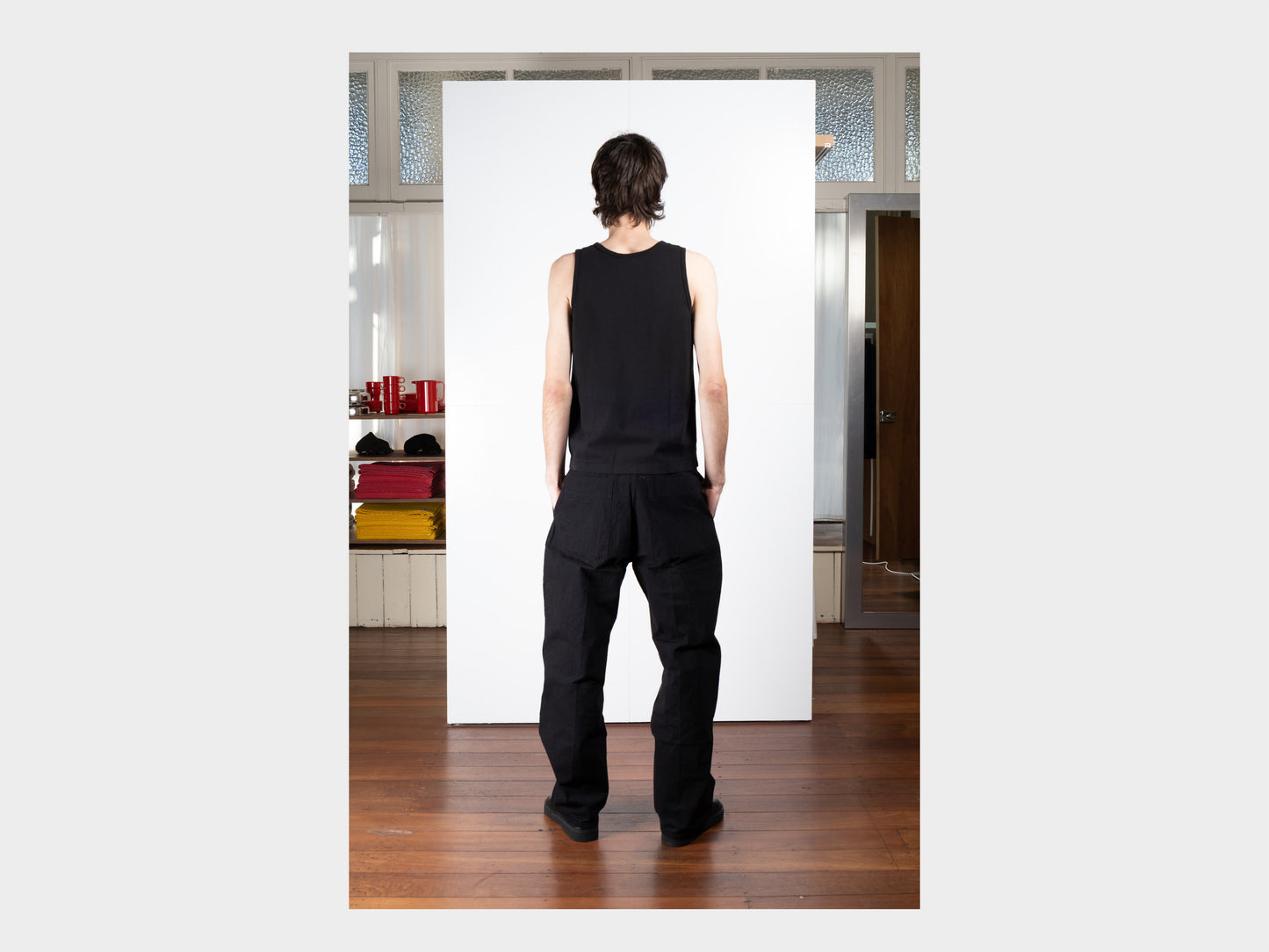 LWT0 "Singlet 2P" Black Rib