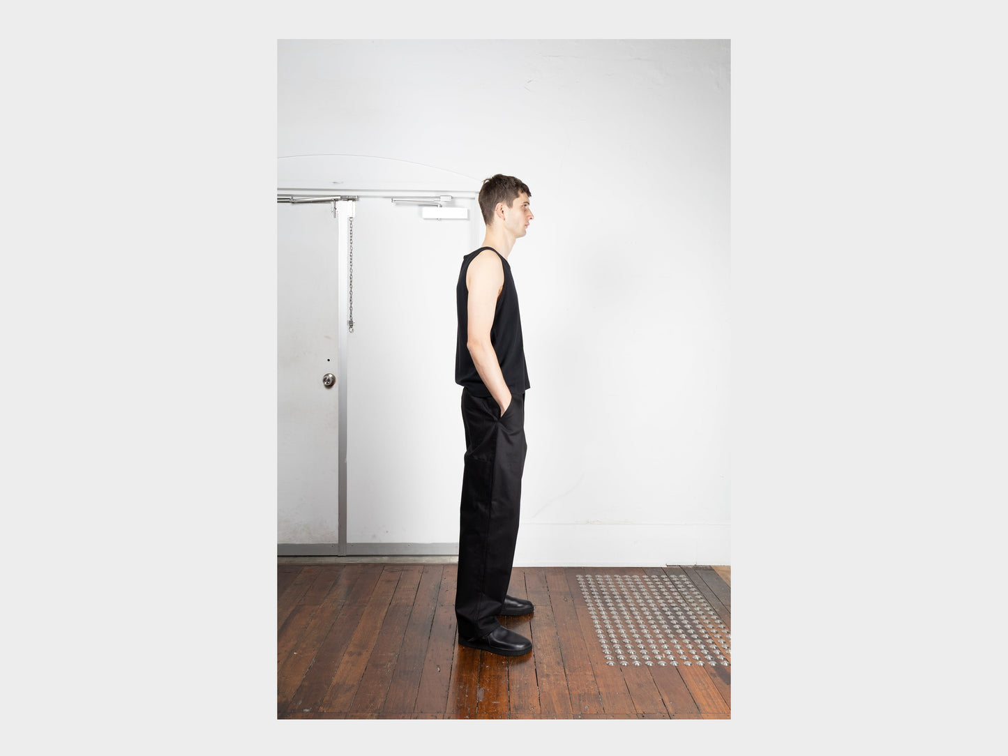 LWT0 "Singlet 2P" Black Rib