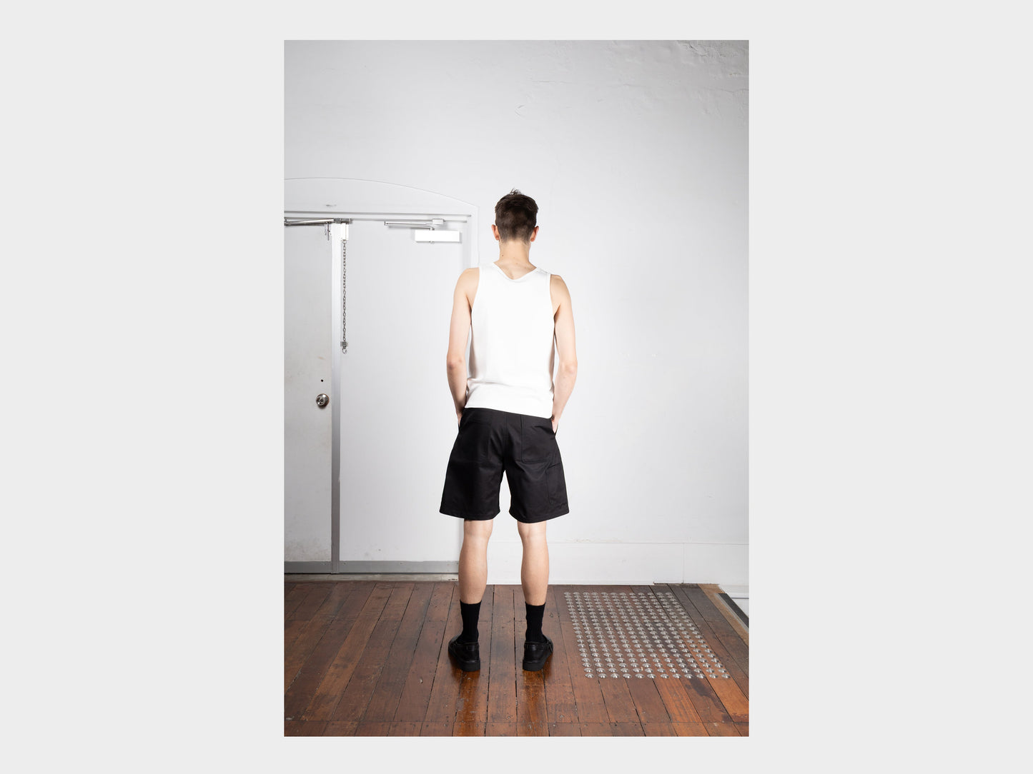 LWT0 "Singlet 2P" White Rib