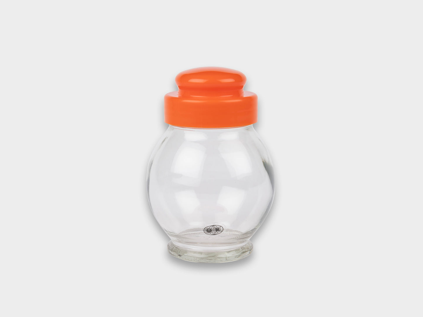 Okawa Glass Chikyu Bottle Orange